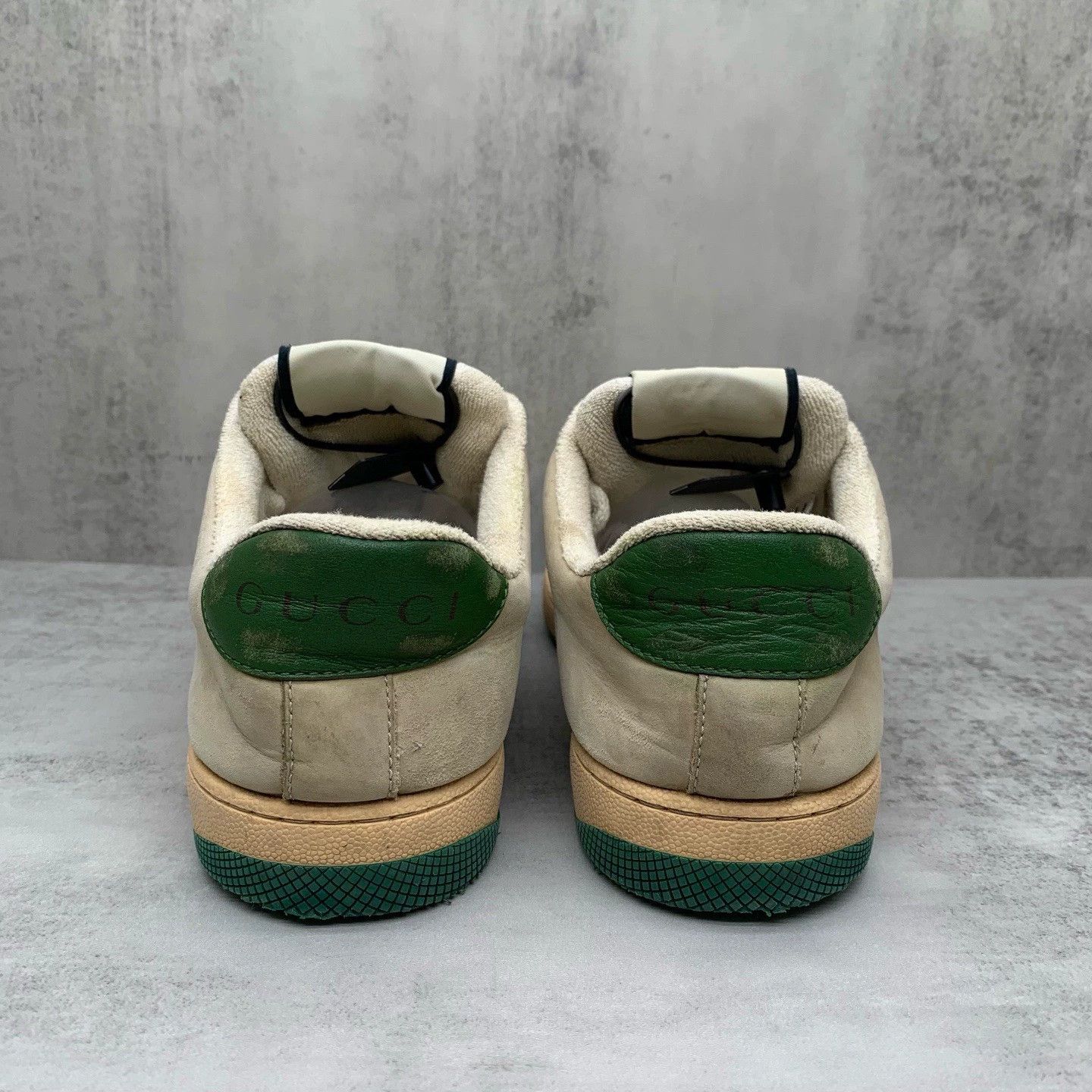 Gucci Gucci White and Green Sneaker Size 40.5 Size US 9 / EU 42 - 5 Thumbnail