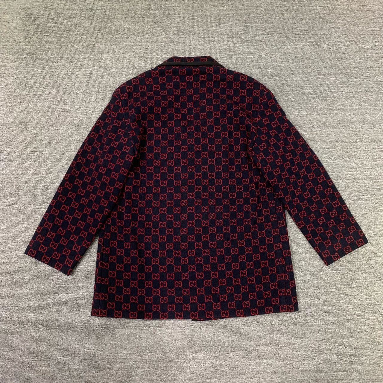 Gucci gucci double g logo printed blazer coat Size US L / EU 52-54 / 3 - 2 Thumbnail