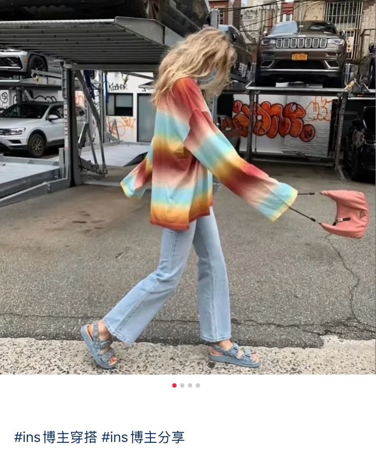 Acne Studios acne studios neon gradient long sleeve polo Size US XXS / EU 40 - 4 Thumbnail