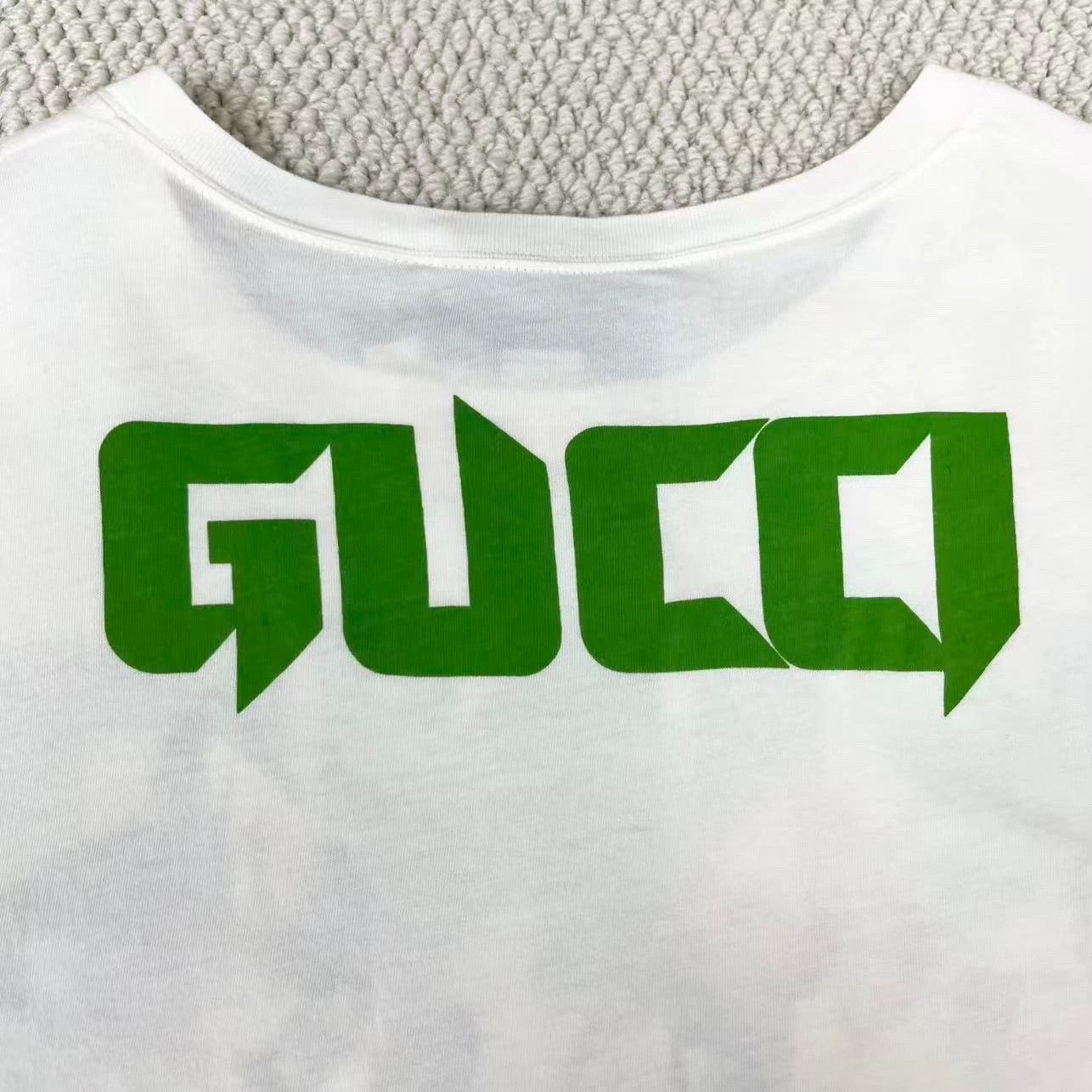 Gucci gucci white playful cat logo short sleeve Size XS / US 0-2 / IT 36-38 - 5 Thumbnail