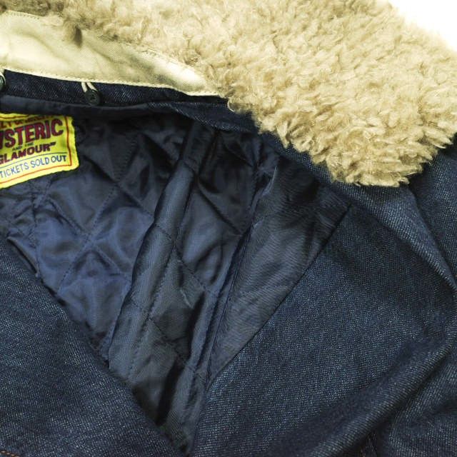 Other Other Hysteric Glamour Fur Collar Denim Outerwear Denim Outerwear 01223AC03 DUTY FREE for USA Size ONE SIZE - 8 Thumbnail