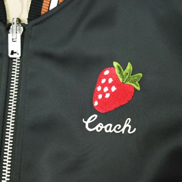 Coach Coach COACH Signature Souvenir Jacket Satin Outerwear Others Outerwear CG460 DUTY FREE for USA Size ONE SIZE - 8 Thumbnail