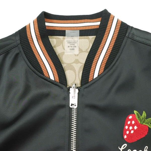 Coach Coach COACH Signature Souvenir Jacket Satin Outerwear Others Outerwear CG460 DUTY FREE for USA Size ONE SIZE - 7 Thumbnail