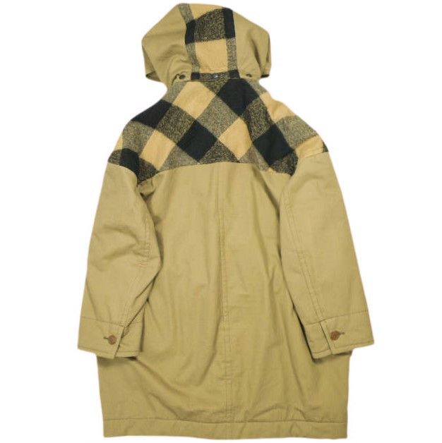 Vivienne Westwood Vivienne Westwood Vivienne Westwood Red Label Block Check Cotton Wool Coat Cotton Outerwear 16-12-642007 DUTY FREE for USA Size ONE SIZE - 2 Thumbnail