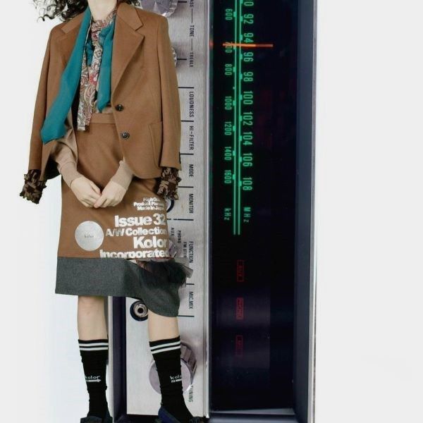 Other Other kolor Wool Cashmere Docking Jacket Others Outerwear 20WCL-J05110 DUTY FREE for USA Size ONE SIZE - 3 Thumbnail