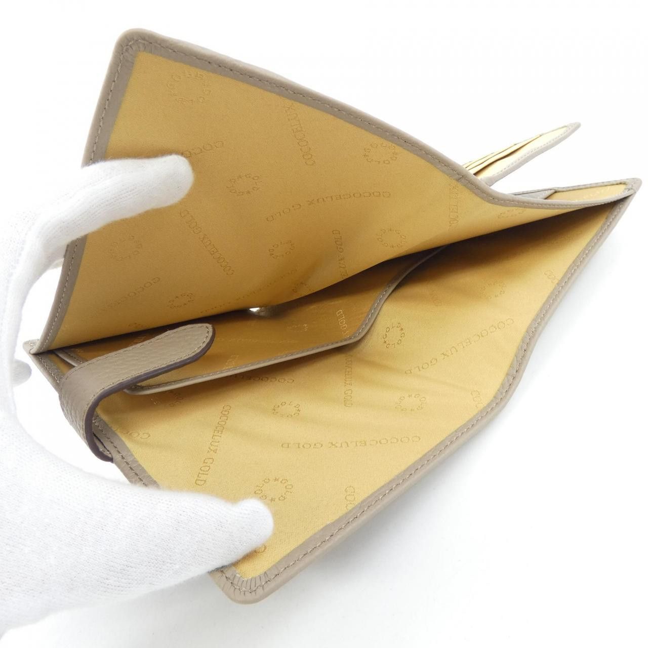 Other Other COCOCELUX GOLD Card Case Leather Card Case 205DA0474 DUTY FREE for USA Size ONE SIZE - 6 Thumbnail