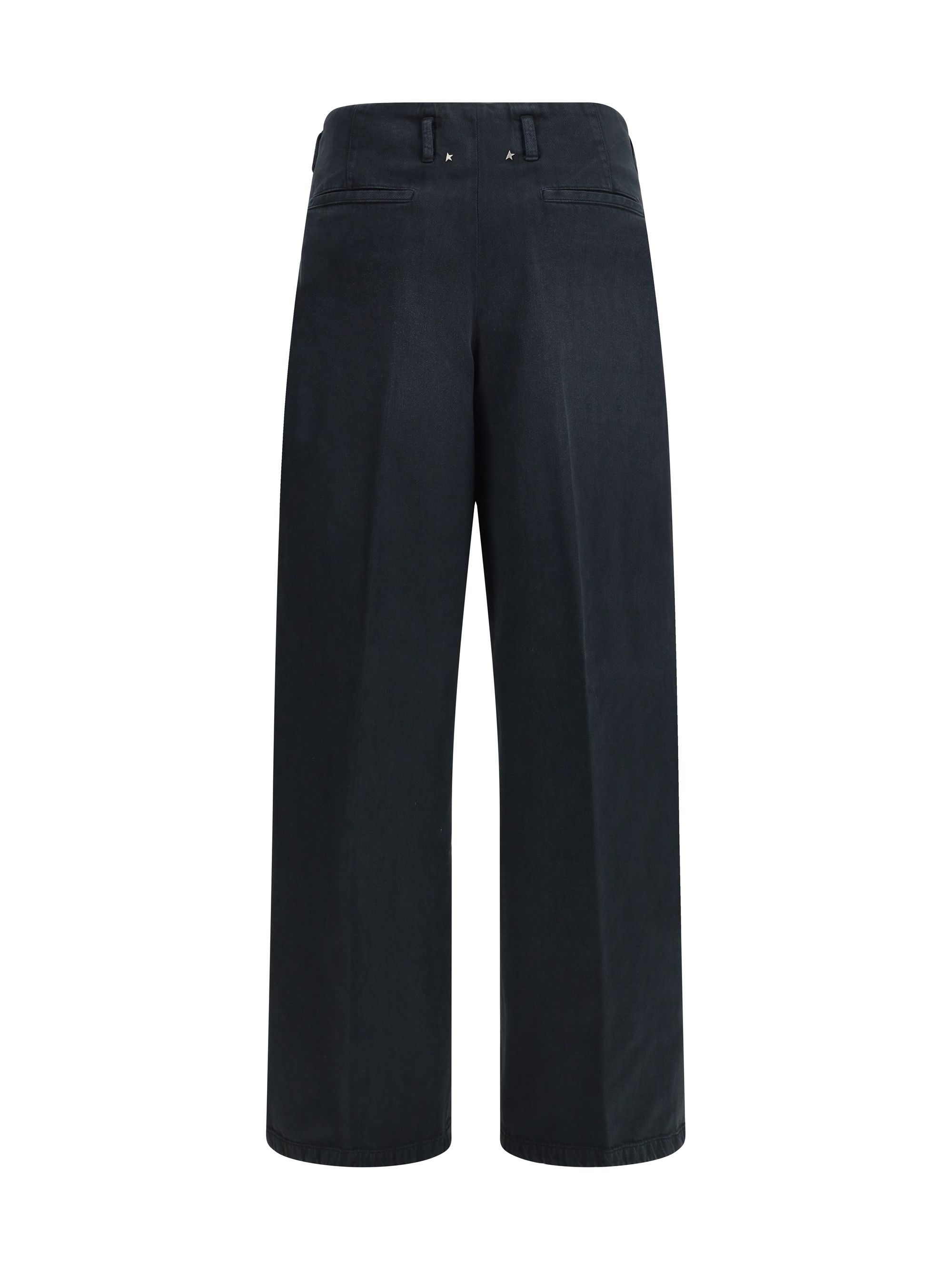 Golden Goose Cotton denim Trousers Size 28" / US 6 / IT 42 - 2 Thumbnail
