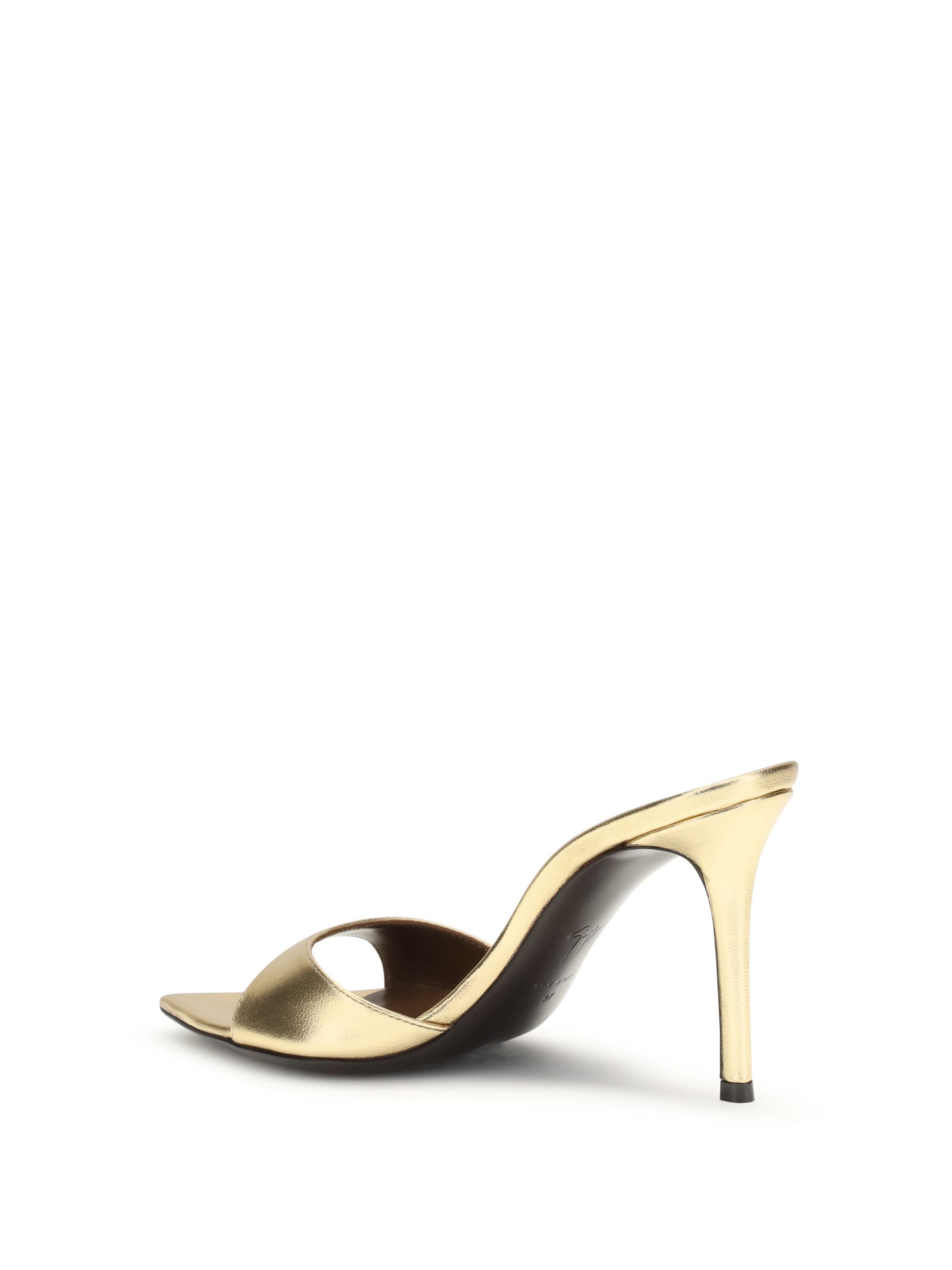 Giuseppe Zanotti Intriigo Mule Sandals Size US 11 / IT 41 - 3 Thumbnail