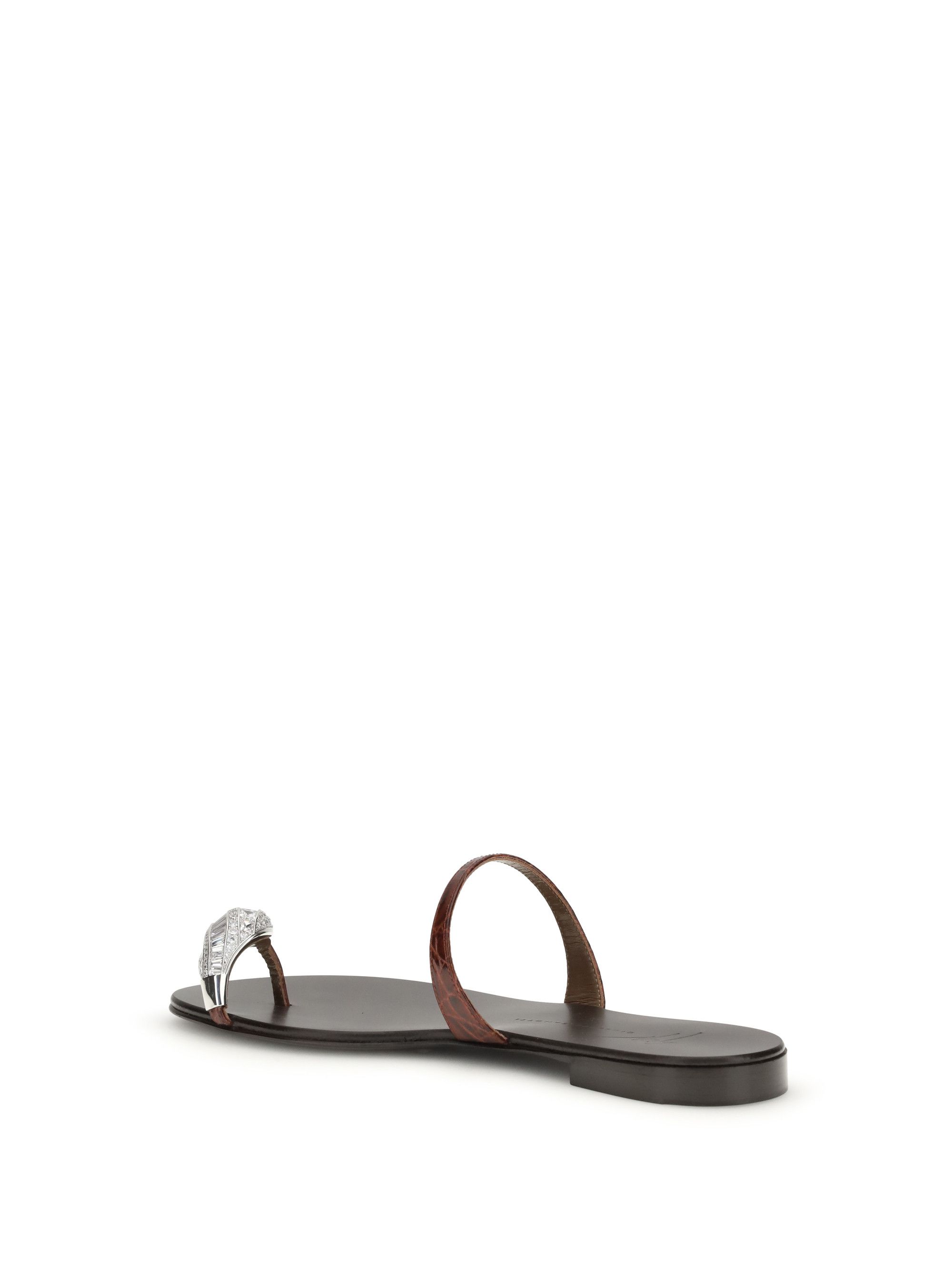 Giuseppe Zanotti Icon Ring Sandals Size US 6.5 / IT 36.5 - 3 Thumbnail