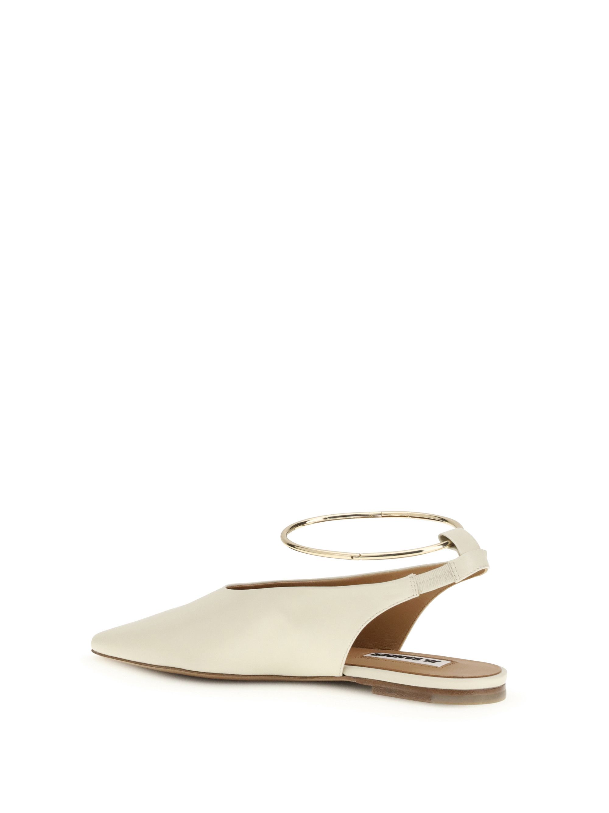 Jil Sander Ring Ballerinas Size US 7 / IT 37 - 3 Thumbnail