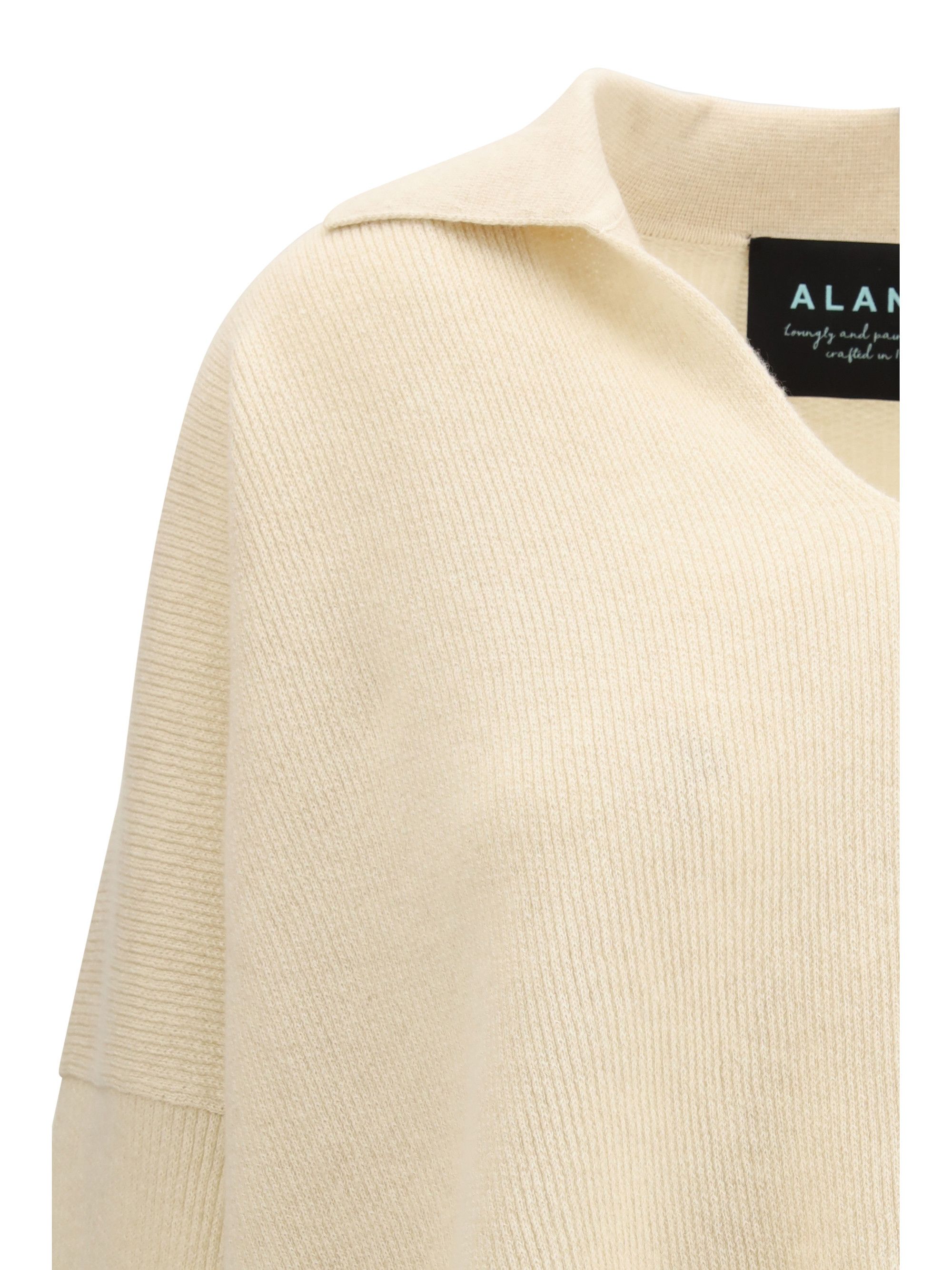 Alanui Sweater with polo collar Size S / US 4 / IT 40 - 3 Thumbnail