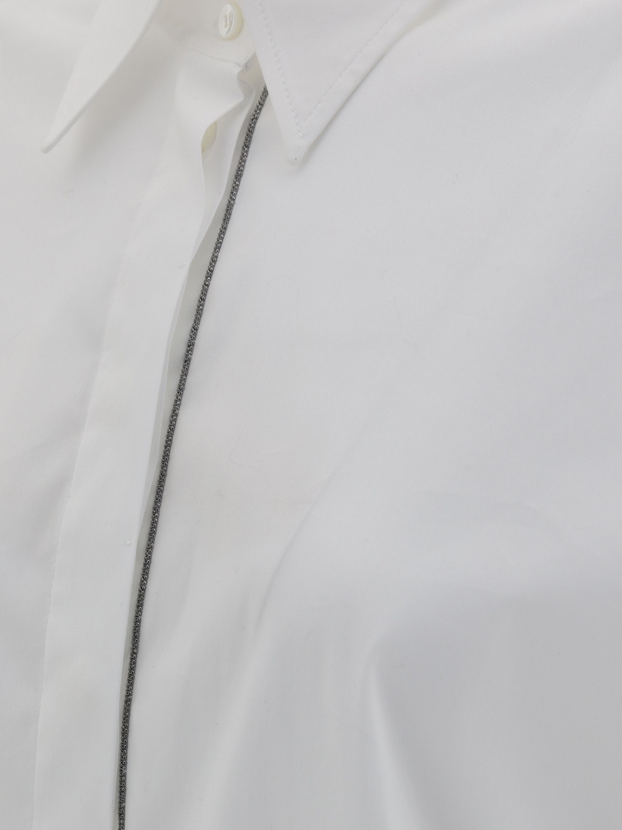 Brunello Cucinelli Shiny monili Shirt Size XL / US 12-14 / IT 48-50 - 3 Thumbnail
