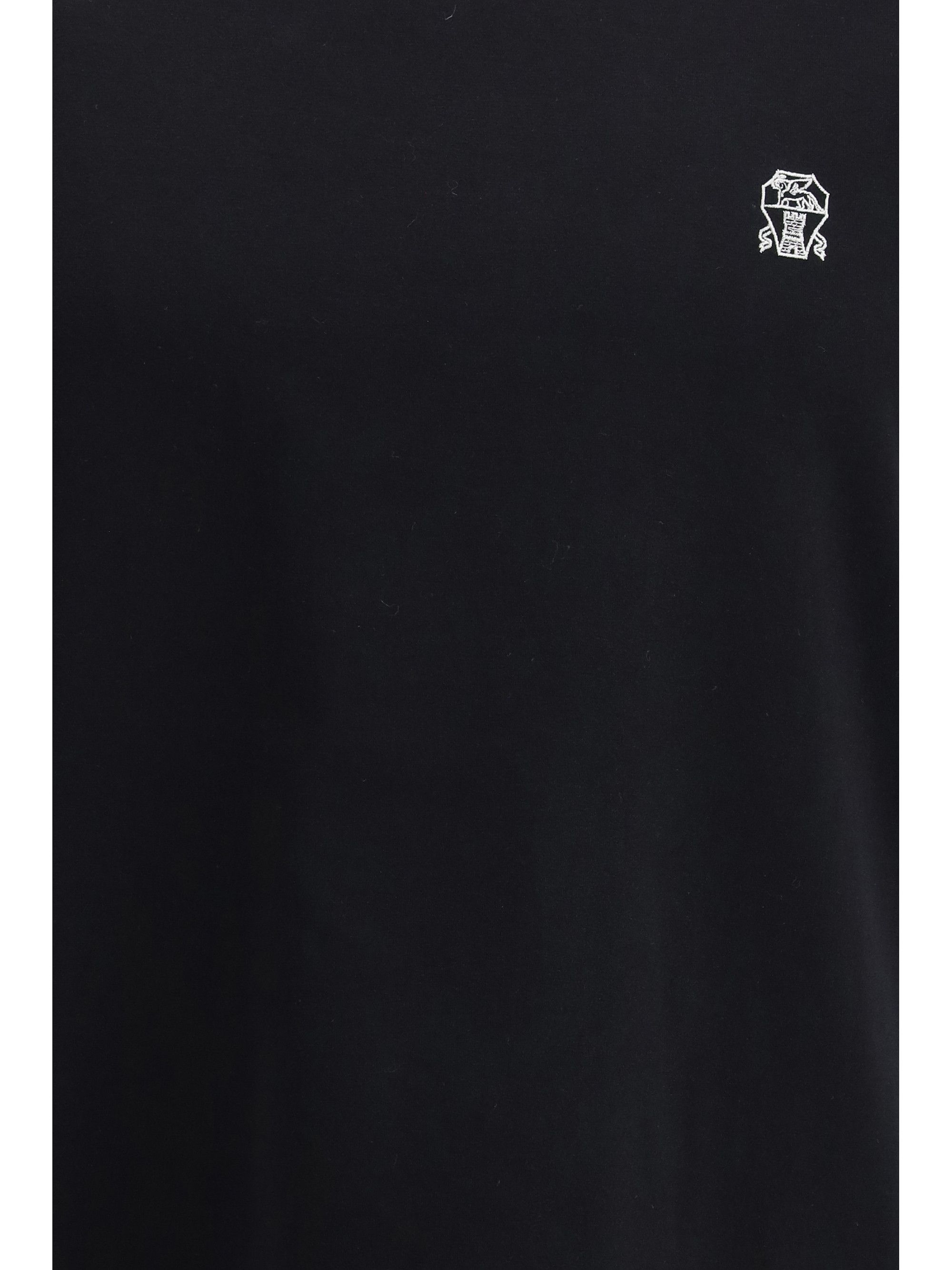 Brunello Cucinelli T-shirt in cotton with a logo Size US XS / EU 42 / 0 - 3 Thumbnail