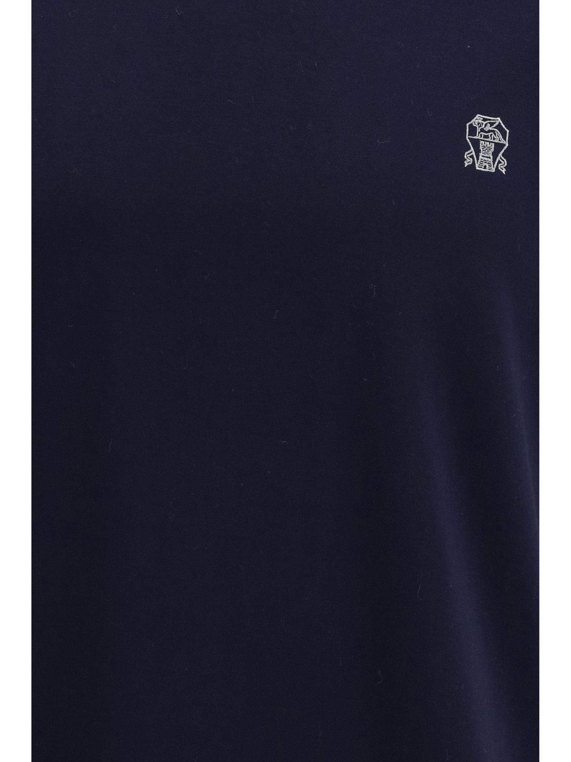 Brunello Cucinelli T-shirt in cotton with a logo Size US XS / EU 42 / 0 - 3 Thumbnail