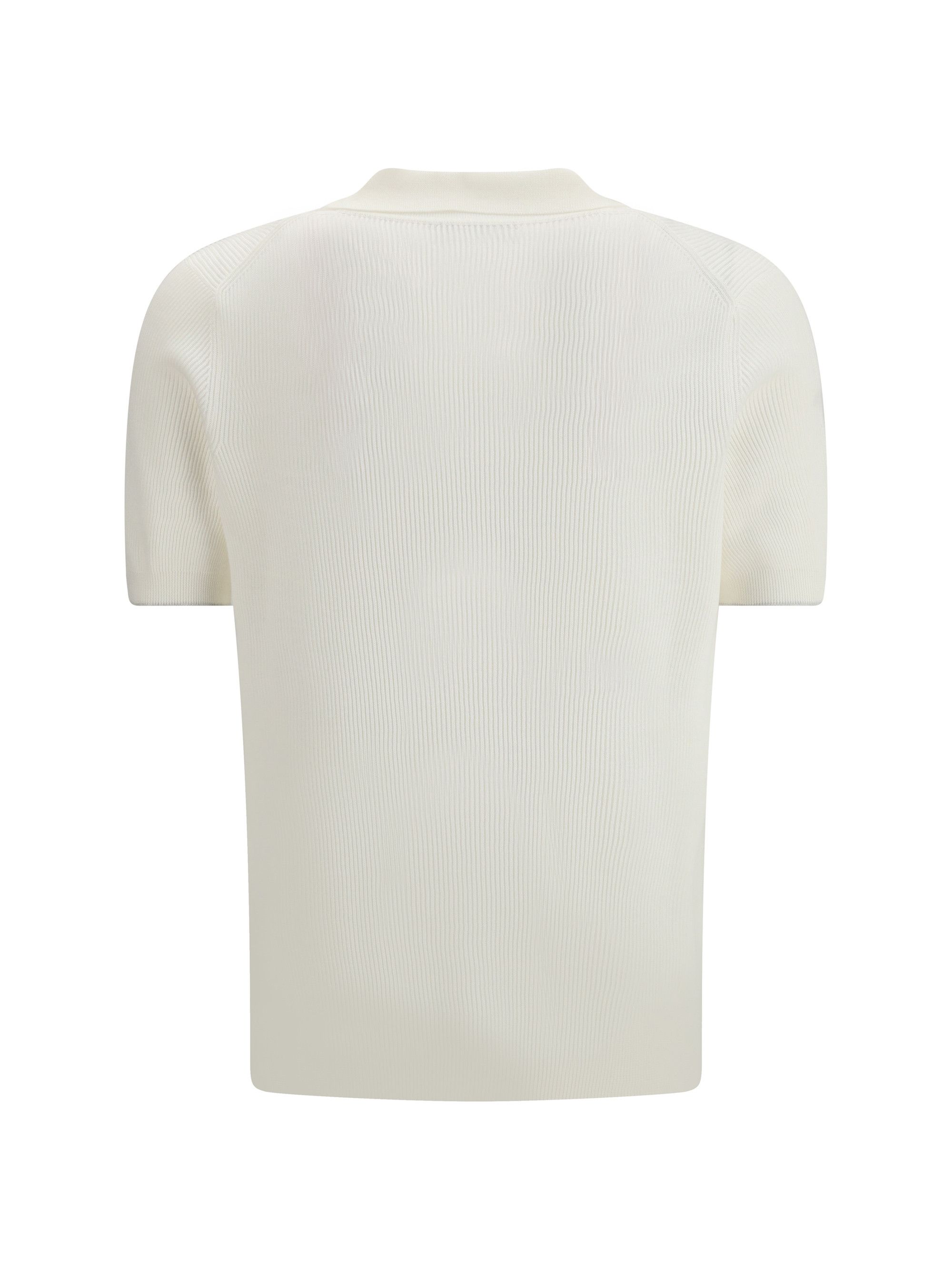 Brunello Cucinelli Ribbed Polo Shirt Size US XXL / EU 58 / 5 - 2 Thumbnail