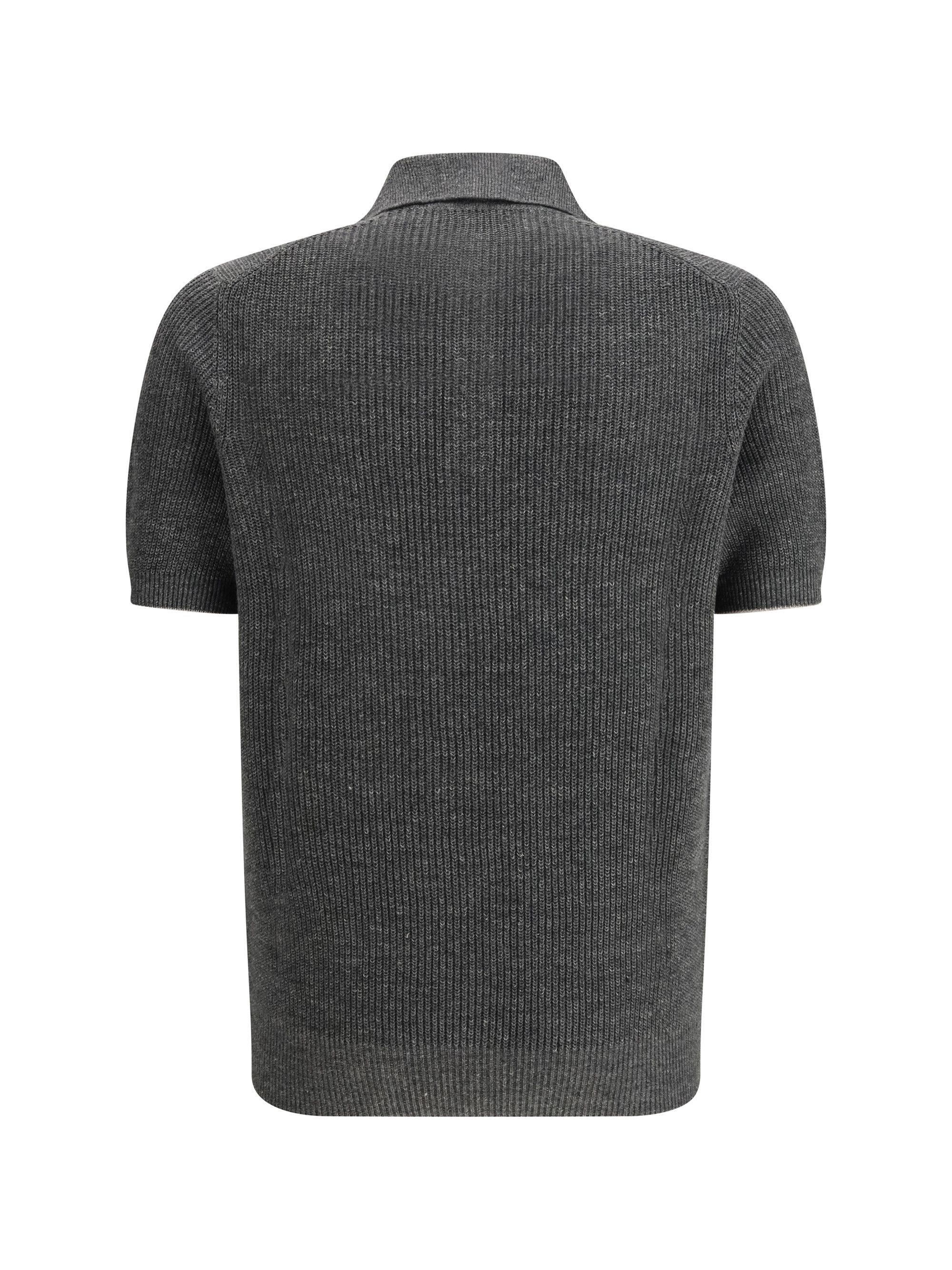 Brunello Cucinelli Cotton Polo Sweater Size US M / EU 48-50 / 2 - 2 Thumbnail