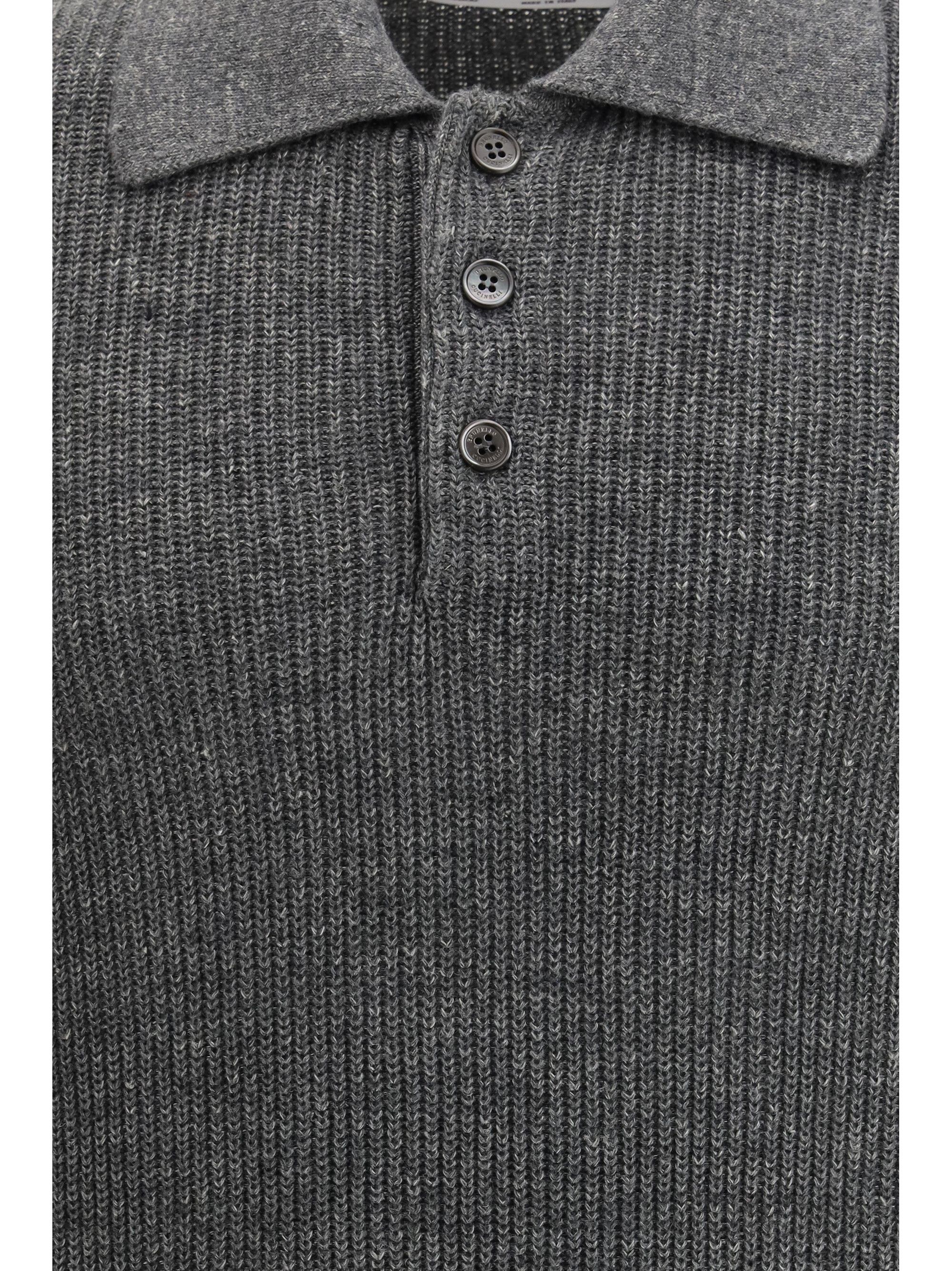 Brunello Cucinelli Cotton Polo Sweater Size US L / EU 52-54 / 3 - 3 Thumbnail