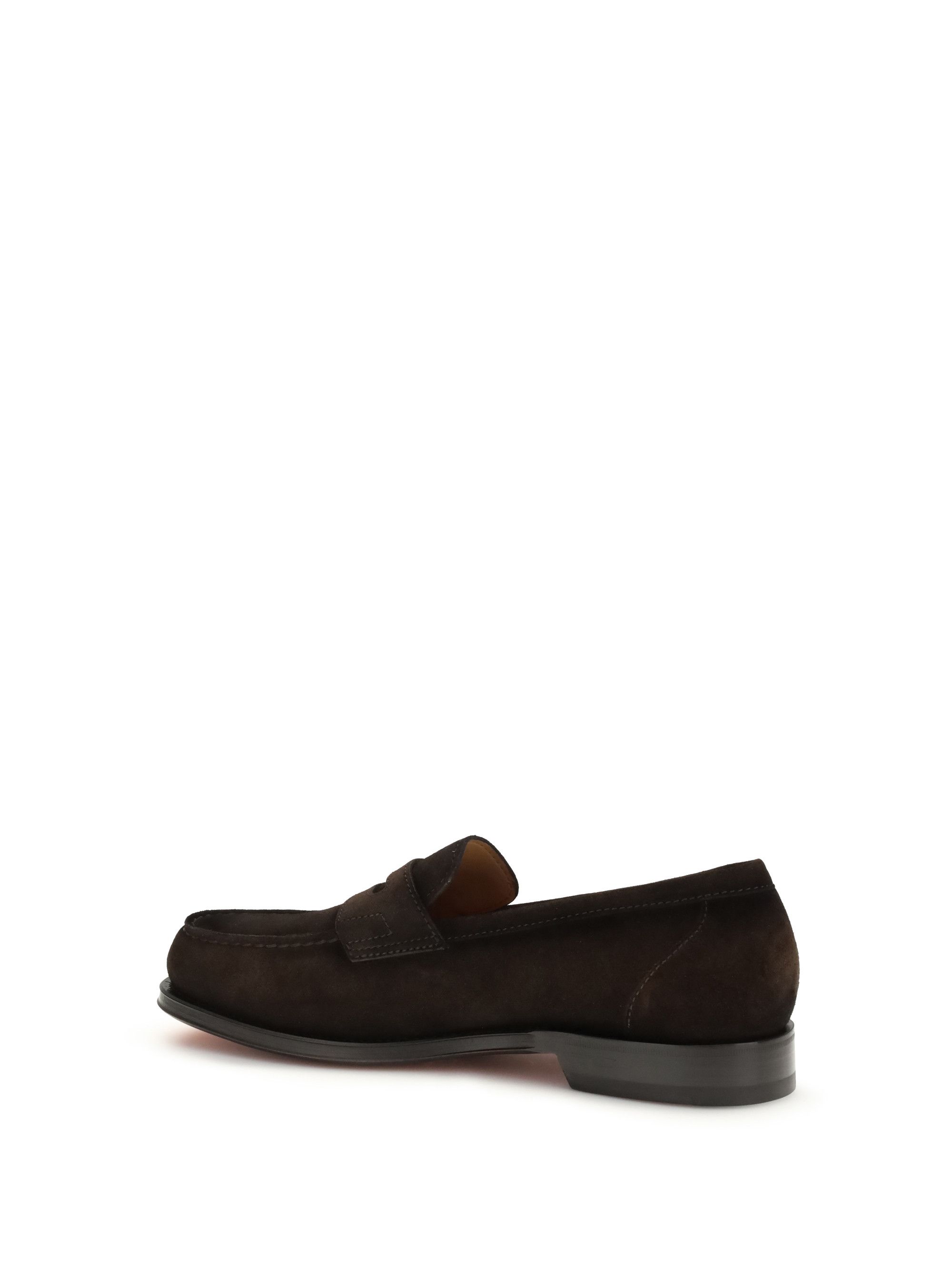 Santoni Suede Loafer Size US 11 / EU 44 - 3 Thumbnail