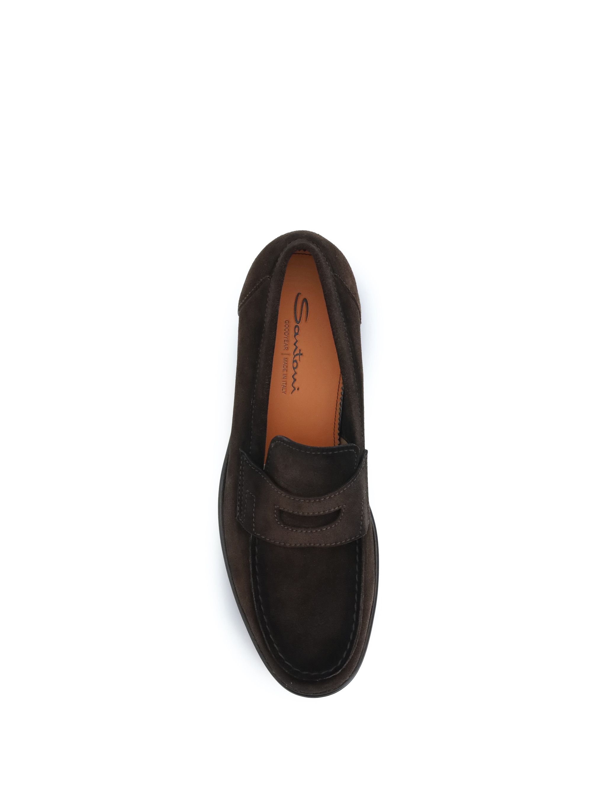 Santoni Suede Loafer Size US 12 / EU 45 - 4 Thumbnail
