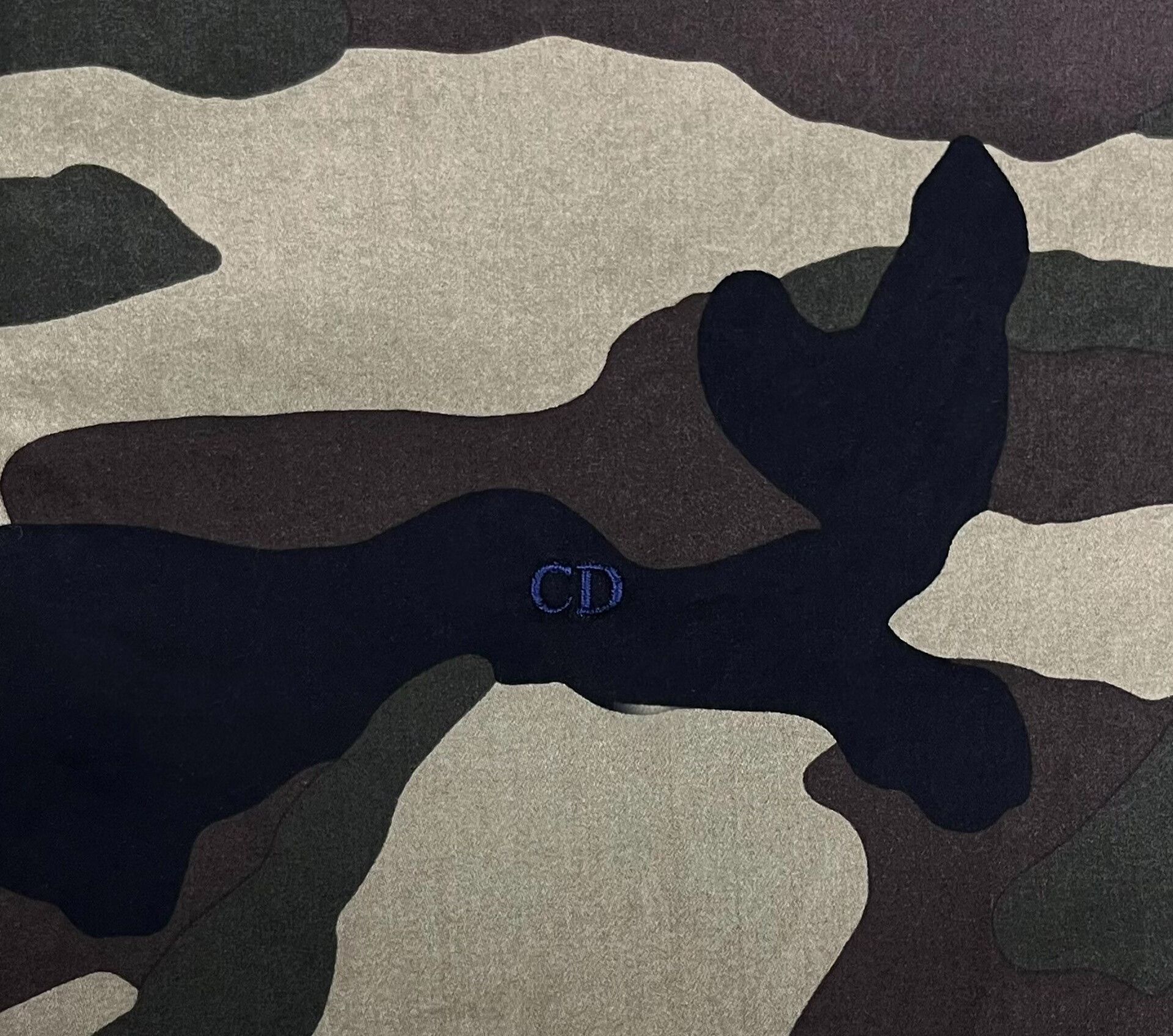Dior dior camo embroidered short sleeve shirt Size US M / EU 48-50 / 2 - 5 Thumbnail