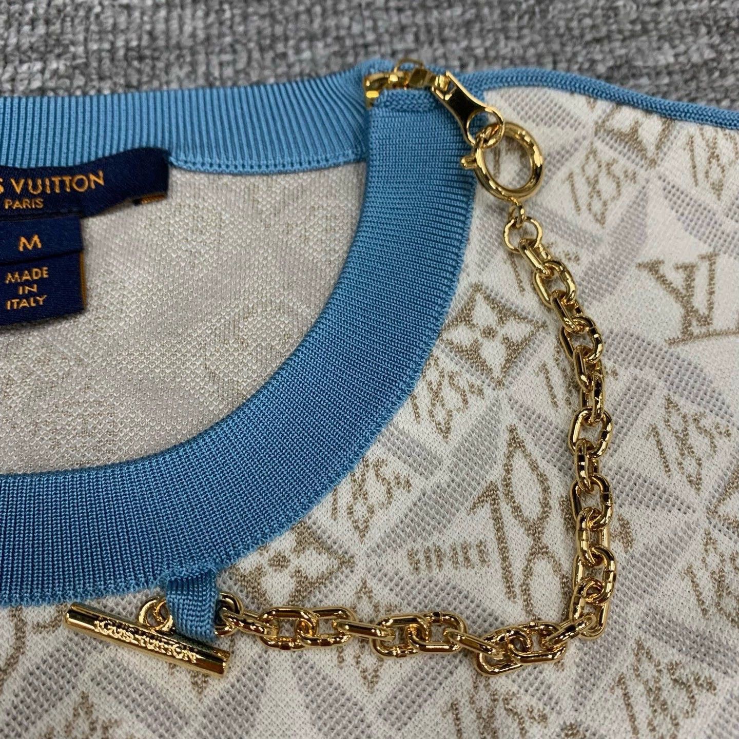 Louis Vuitton louis vuitton short sleeve silk top Size M / US 6-8 / IT 42-44 - 8 Thumbnail