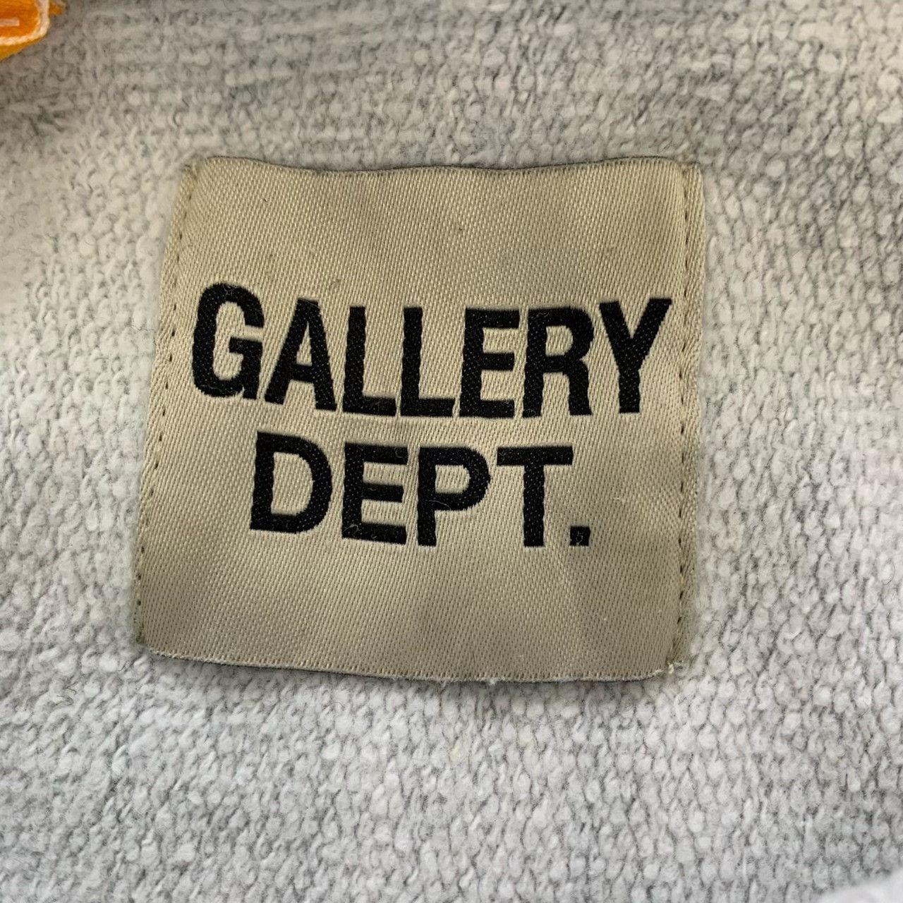 Gallery Dept. gray paint-splashed hoodie from Gallery Dept Size US XL / EU 56 / 4 - 6 Thumbnail