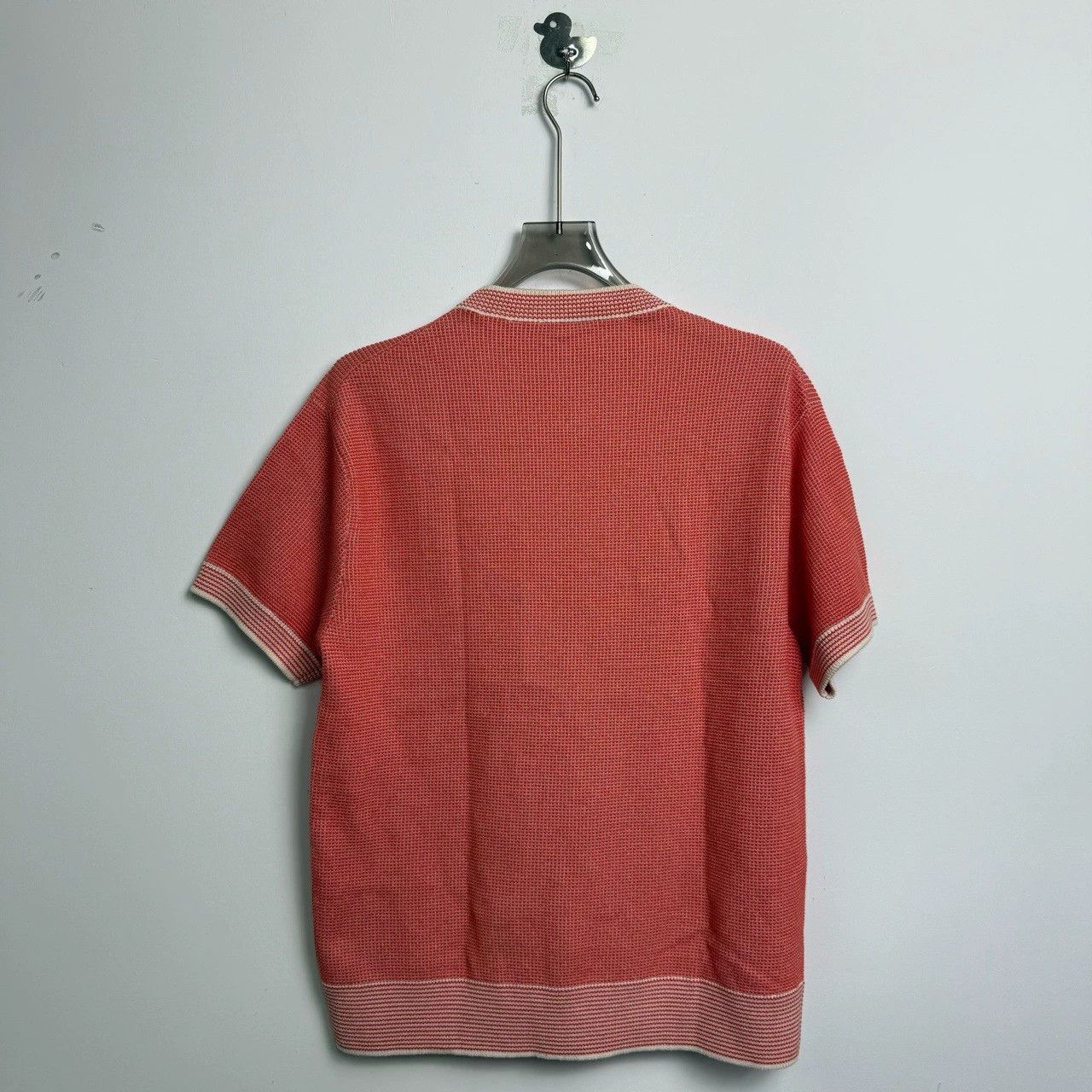 Dior Dior SS23 Coral Red Logo T-Shirt Size S / US 4 / IT 40 - 2 Thumbnail