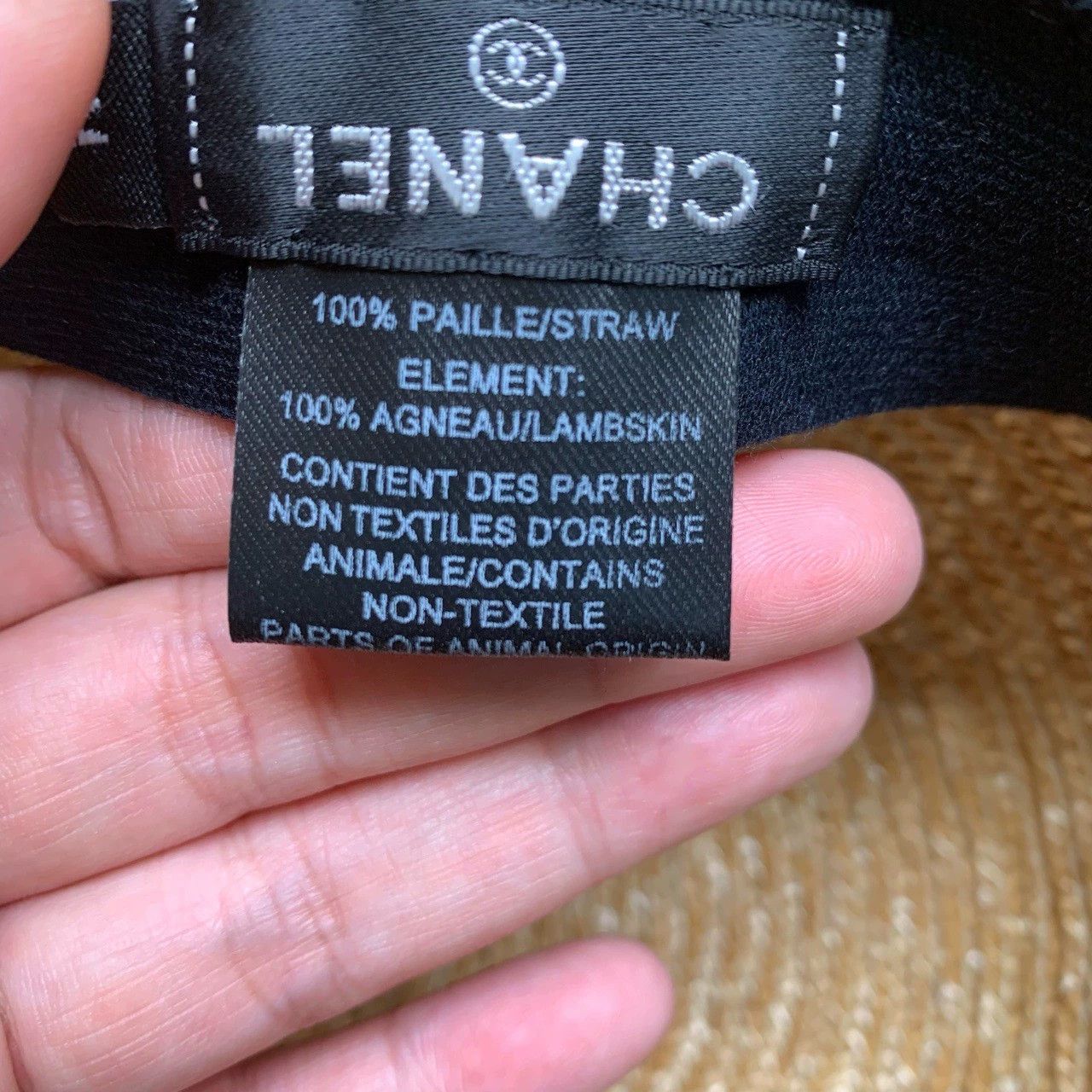 Chanel Chanel Double Brim Straw Fisherman Hat Size ONE SIZE - 8 Thumbnail
