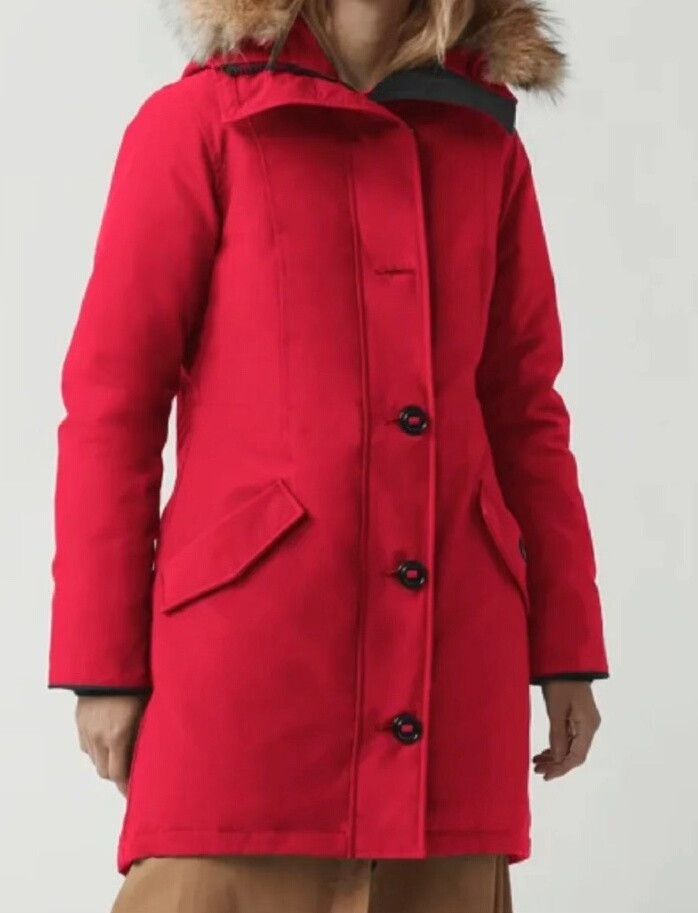 Canada Goose red long down jacket by Canada Goose Size XS / US 0-2 / IT 36-38 - 5 Thumbnail