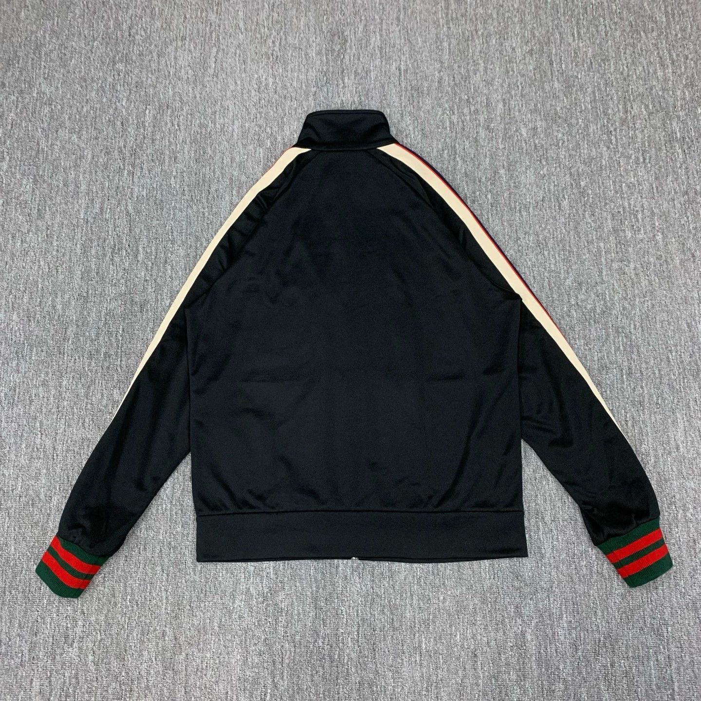 Gucci gucci black logo jacket with side stripes Size US M / EU 48-50 / 2 - 2 Thumbnail