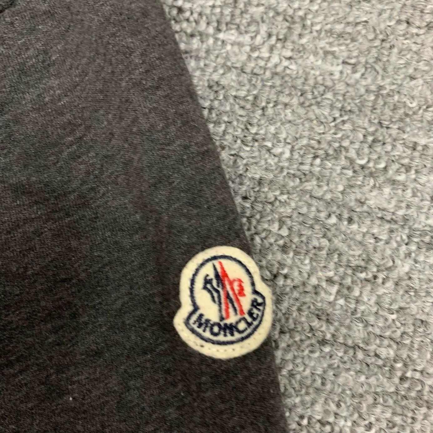 Moncler moncler gray zip-up hoodie with logo Size US M / EU 48-50 / 2 - 7 Thumbnail