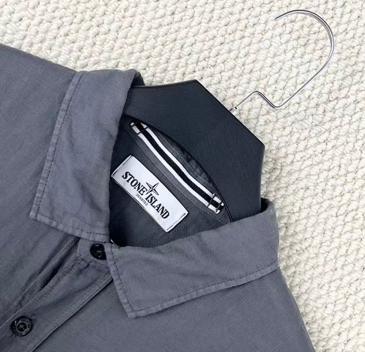 Stone Island stone island short sleeve work shirt jacket Size US XL / EU 56 / 4 - 3 Thumbnail