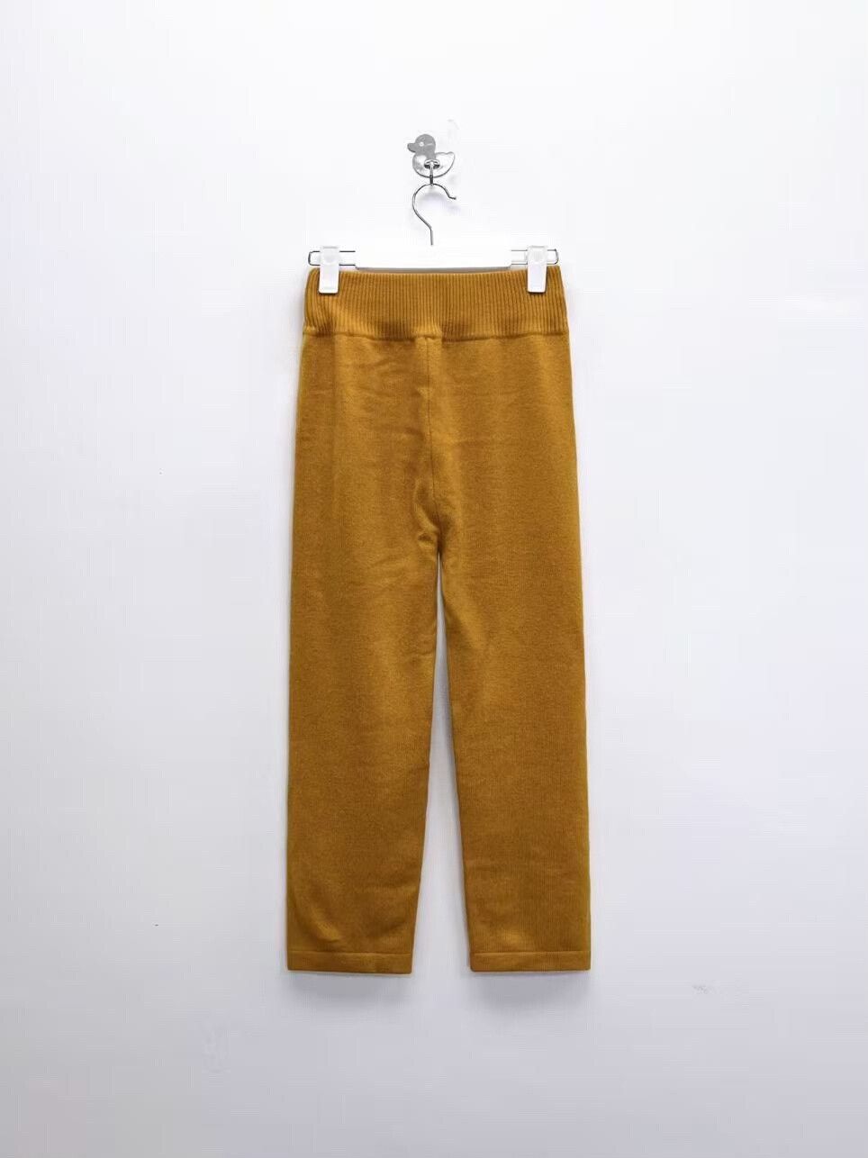 Hermes Hermes Yellow Cashmere Relaxed Fit Pants Size 38" / US 16 / IT 52 - 2 Thumbnail