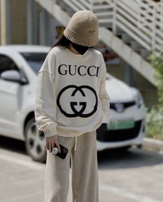 Gucci beige gucci double g sweatshirt size xs Size XS / US 0-2 / IT 36-38 - 5 Thumbnail