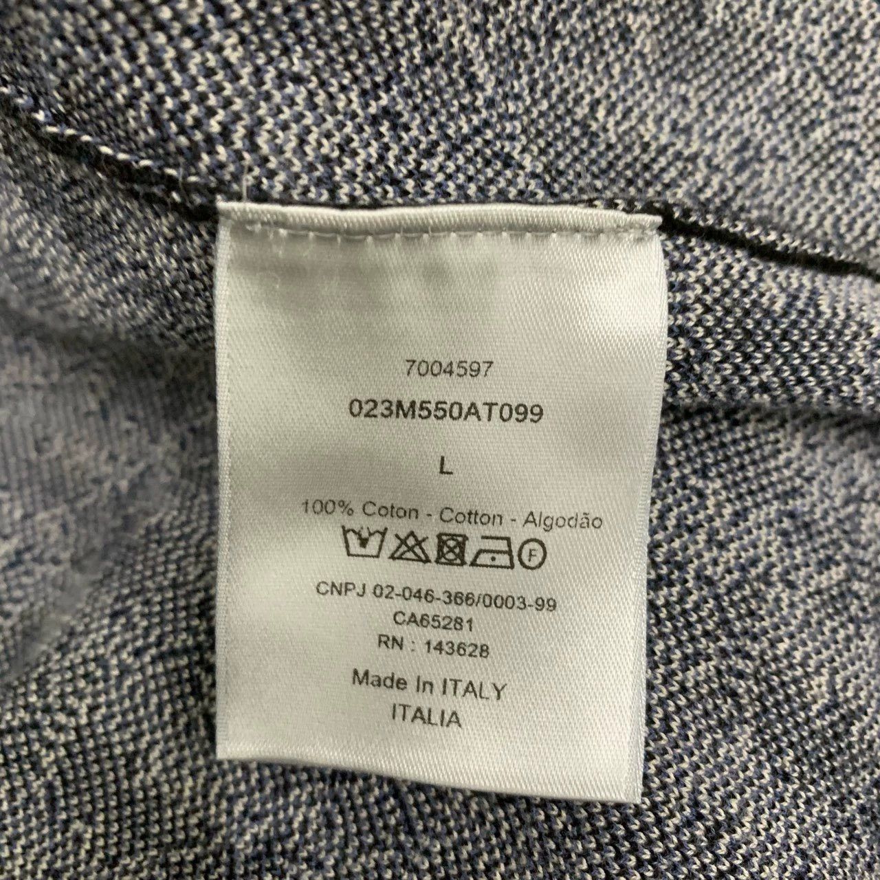Dior dior logo print knit shirt jacket Size L / US 10 / IT 46 - 7 Thumbnail