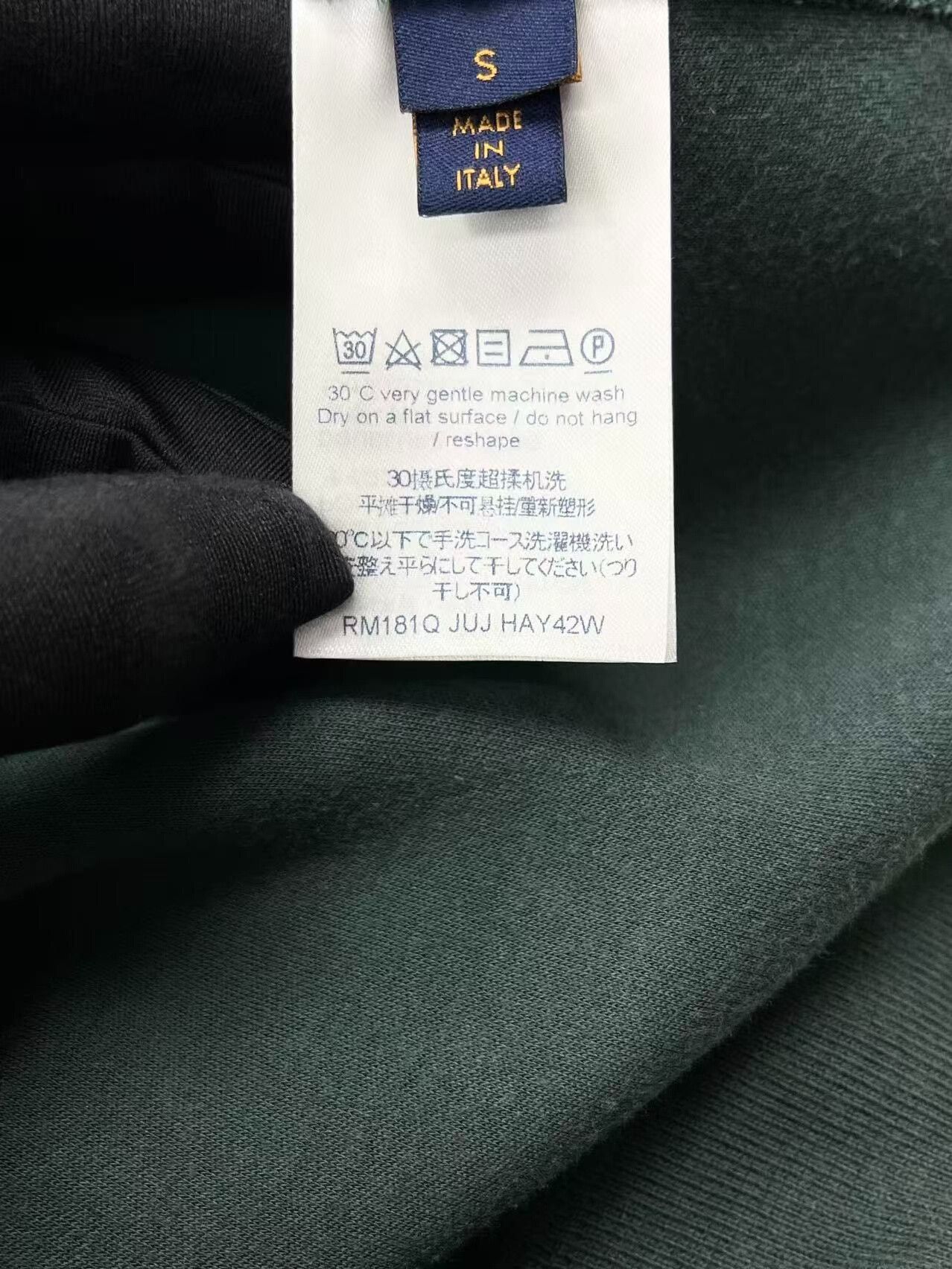 Louis Vuitton louis vuitton green zip-up hoodie Size US S / EU 44-46 / 1 - 6 Thumbnail