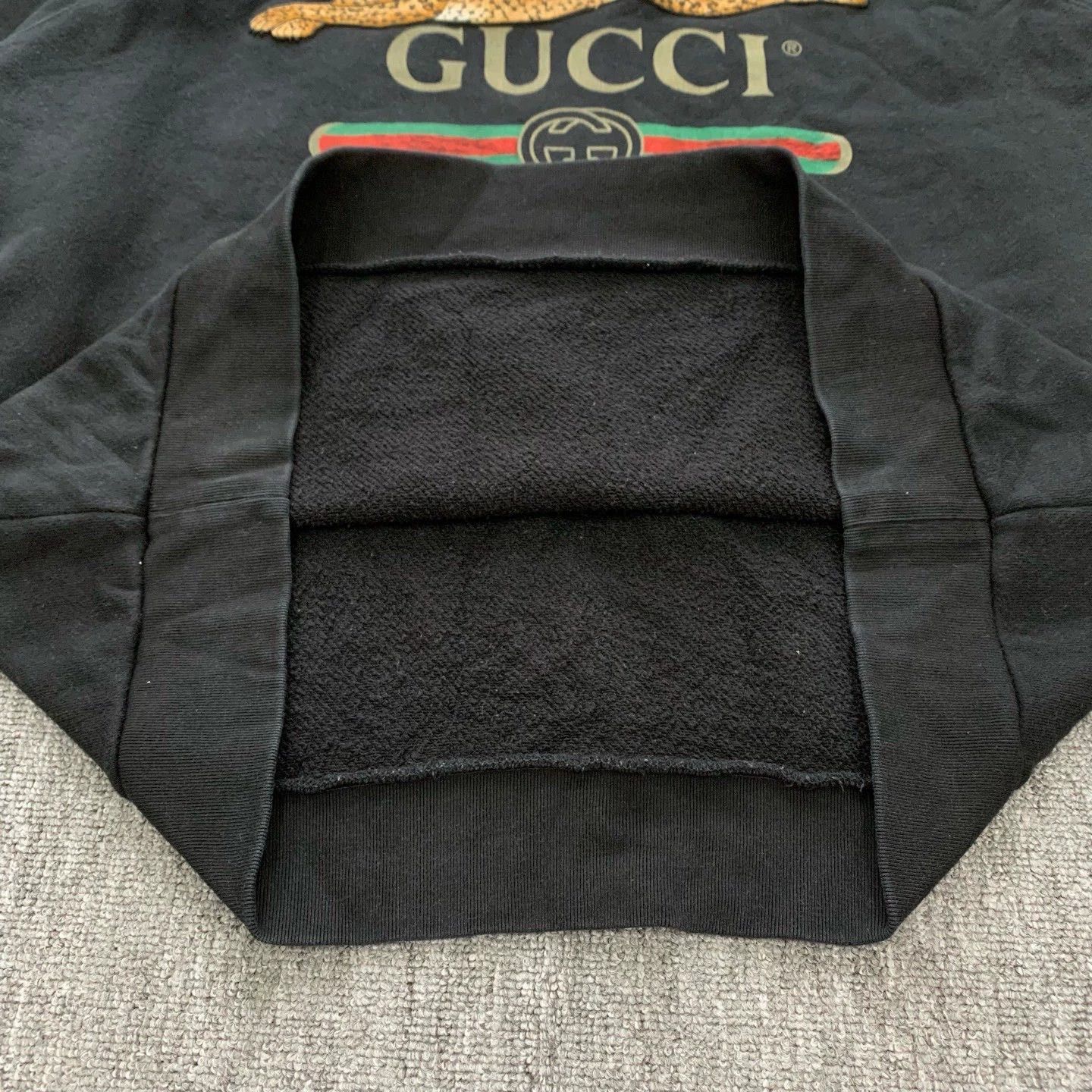 Gucci gucci black leopard print sweatshirt XXL size Size US XXL / EU 58 / 5 - 9 Thumbnail