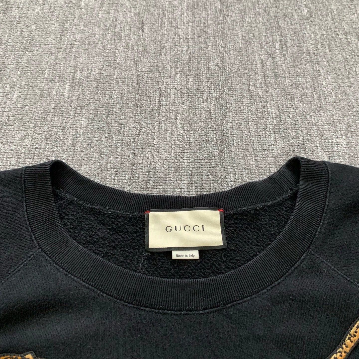 Gucci gucci black leopard print sweatshirt XXL size Size US XXL / EU 58 / 5 - 8 Thumbnail