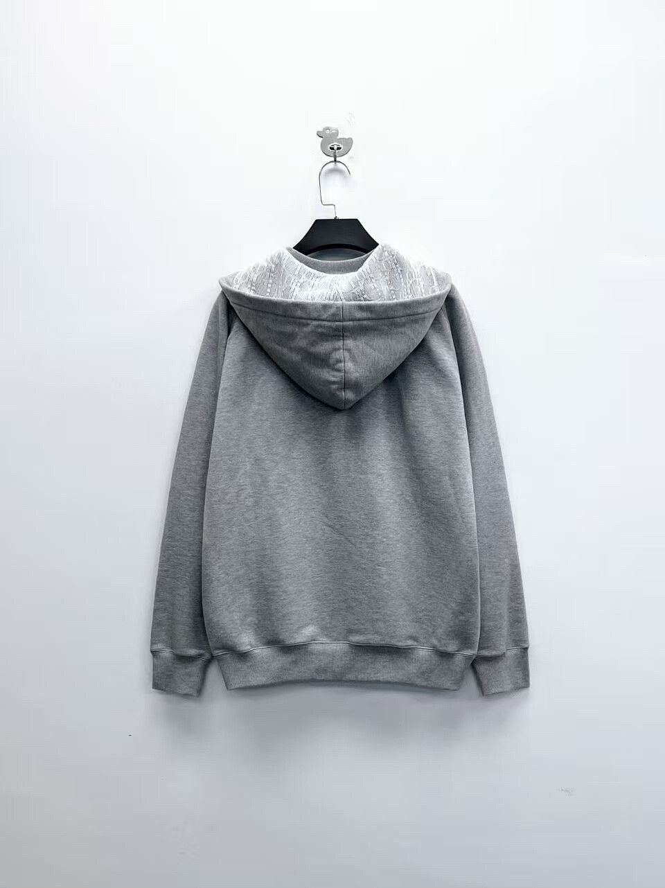 Dior dior gray embroidered logo hoodie for men Size US XS / EU 42 / 0 - 2 Thumbnail