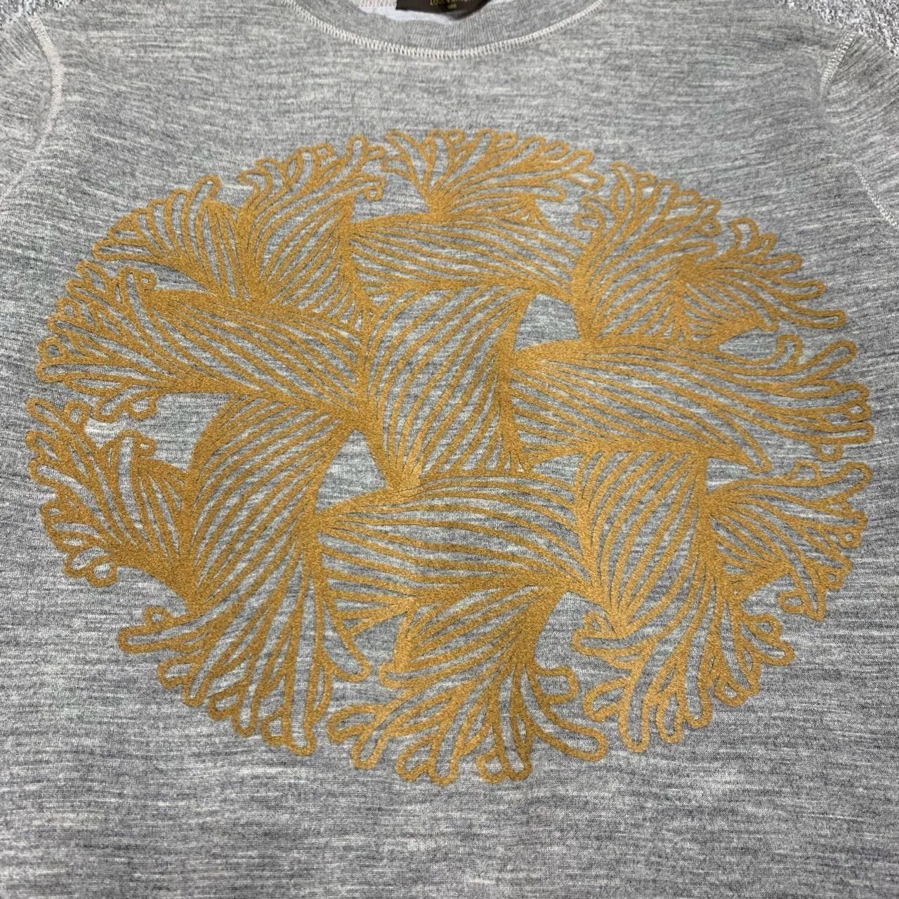 Louis Vuitton louis vuitton gray logo sweatshirt size small Size US S / EU 44-46 / 1 - 6 Thumbnail