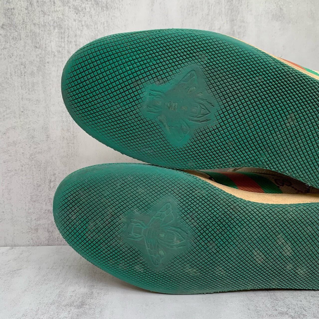 Gucci gucci green tail sneakers size 42 Size US 11 / EU 44 - 8 Thumbnail