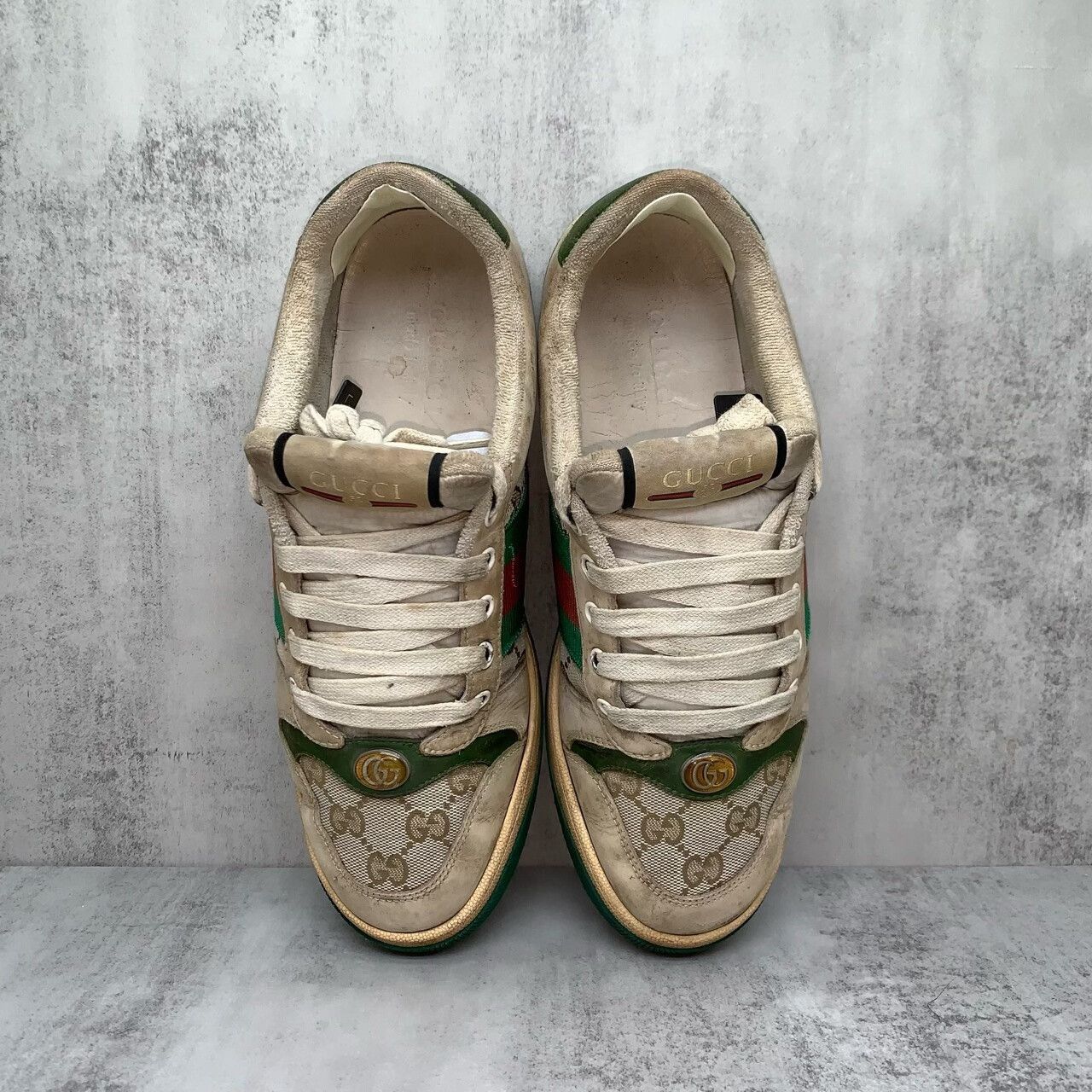 Gucci gucci green tail sneakers size 42 Size US 11 / EU 44 - 6 Thumbnail