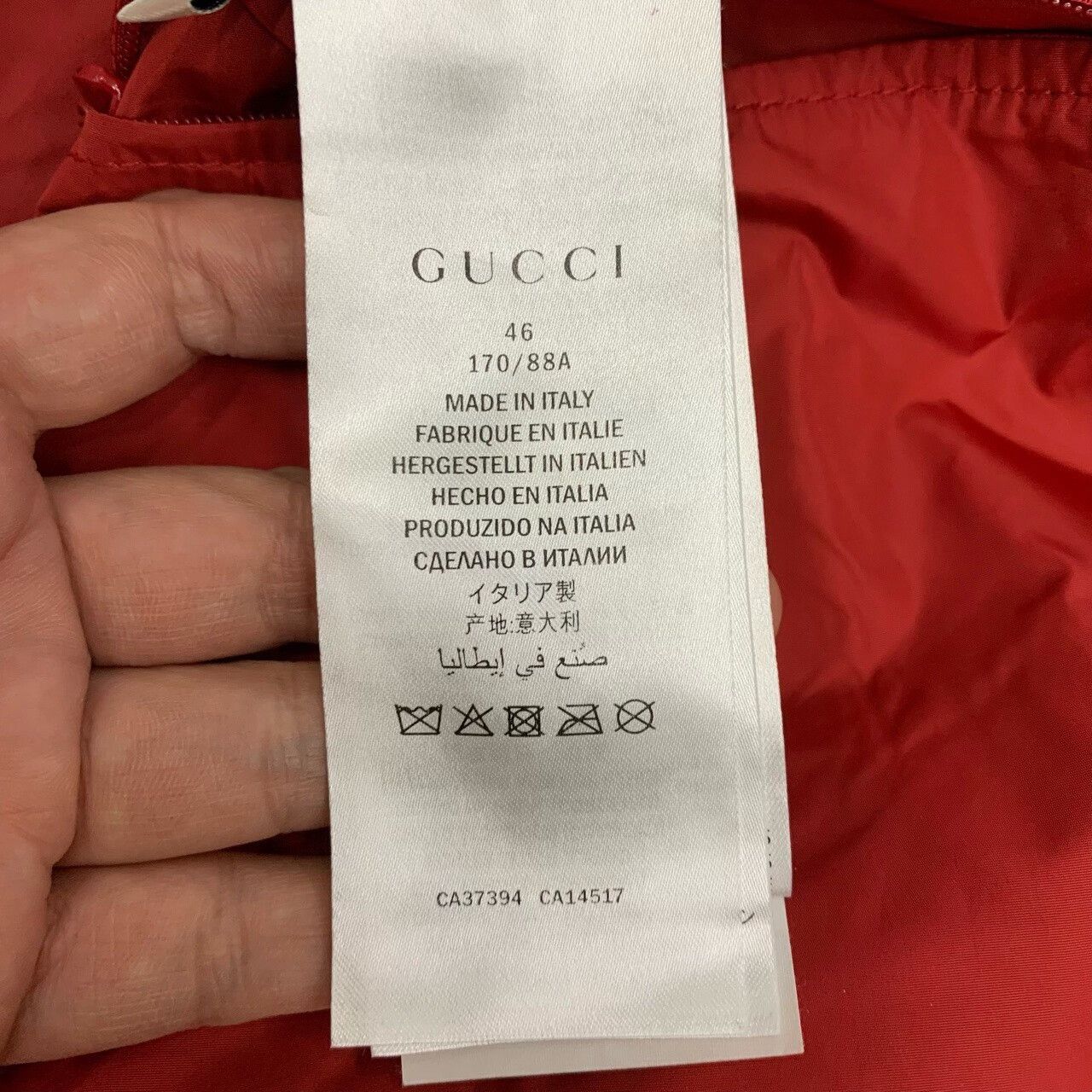 Gucci gucci double g logo leather jacket Size US M / EU 48-50 / 2 - 6 Thumbnail