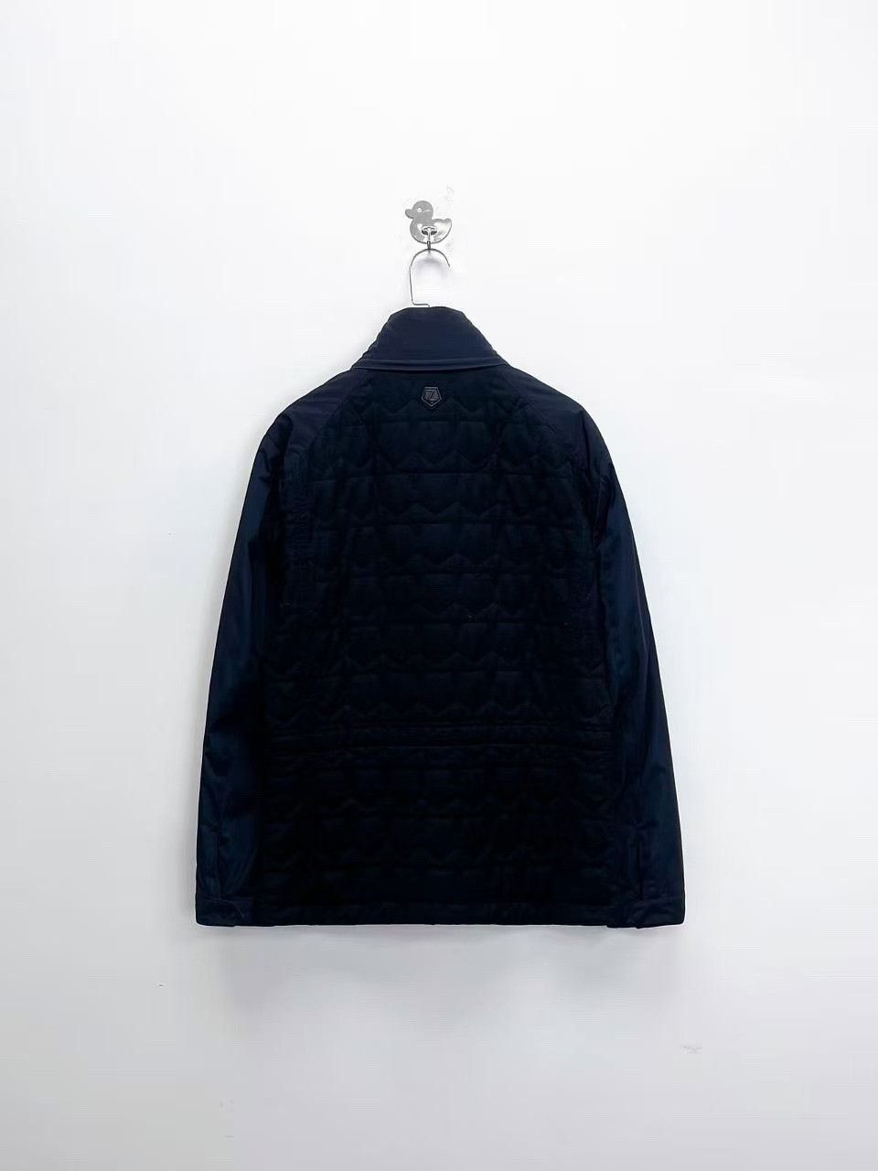 Ermenegildo Zegna ermenegildo zegna navy cotton jacket with pockets Size US S / EU 44-46 / 1 - 2 Thumbnail