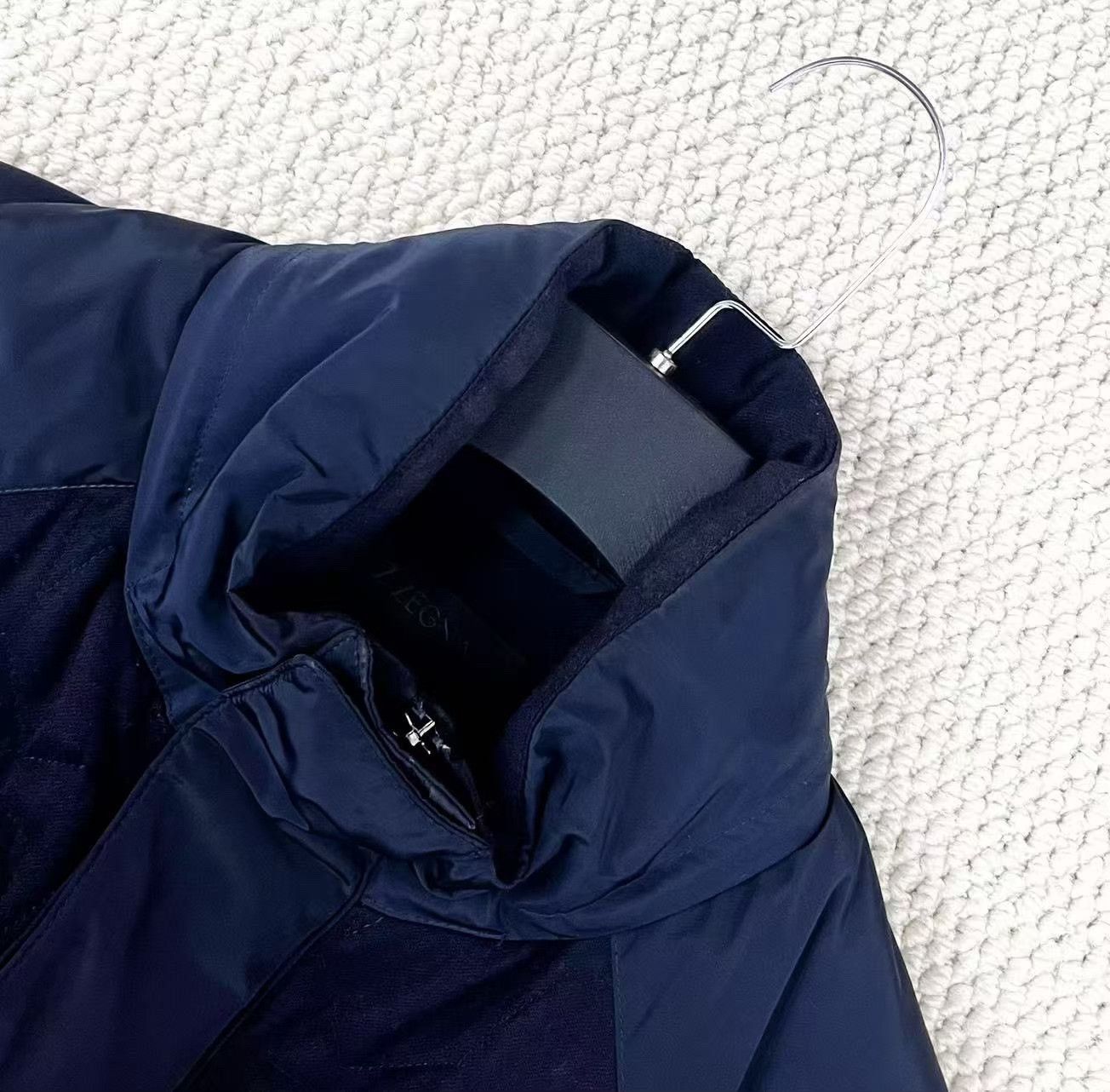 Ermenegildo Zegna ermenegildo zegna navy cotton jacket with pockets Size US S / EU 44-46 / 1 - 3 Thumbnail