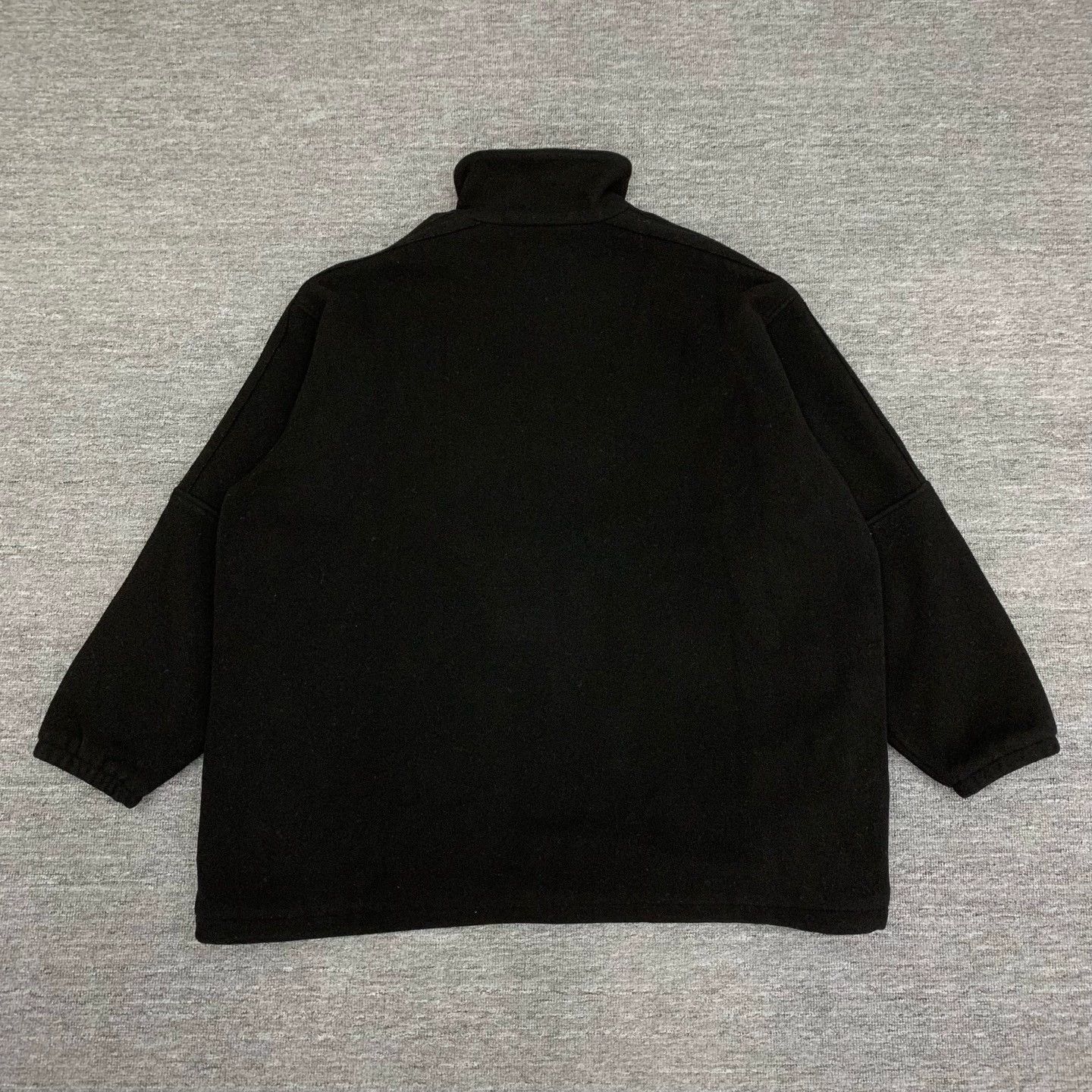 Balenciaga black logo wool blend jacket by balenciaga Size US L / EU 52-54 / 3 - 2 Thumbnail