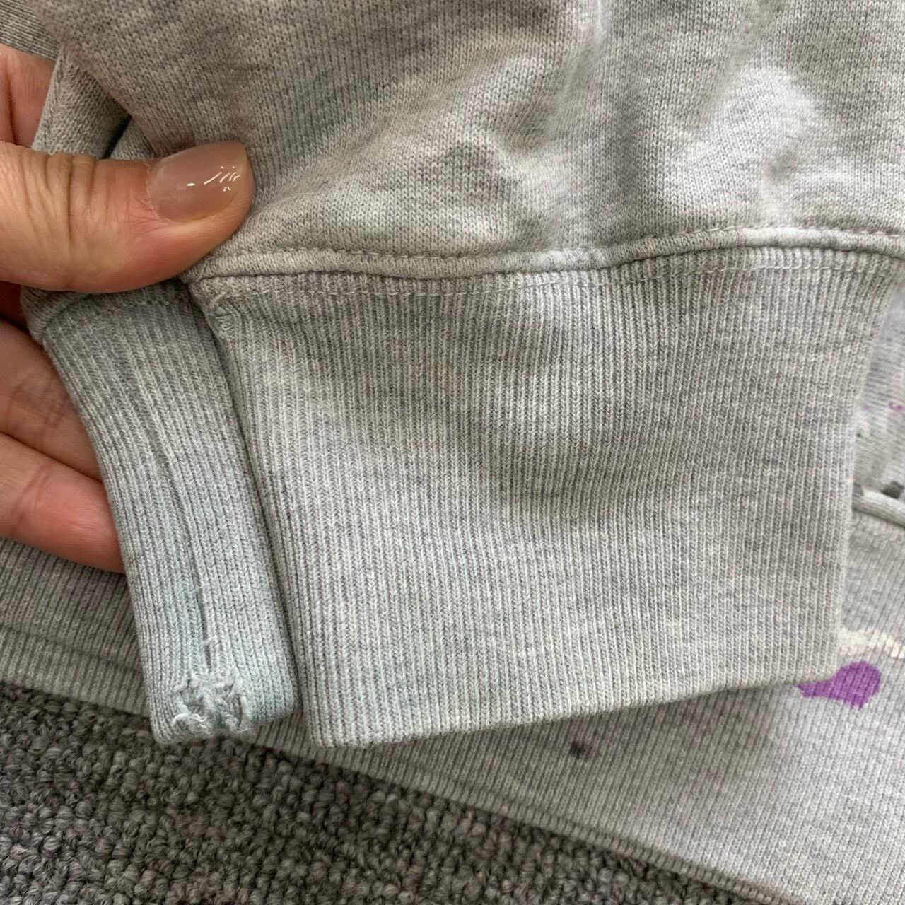 Gallery Dept. gray splatter hoodie from Gallery Dept Size US XL / EU 56 / 4 - 9 Thumbnail
