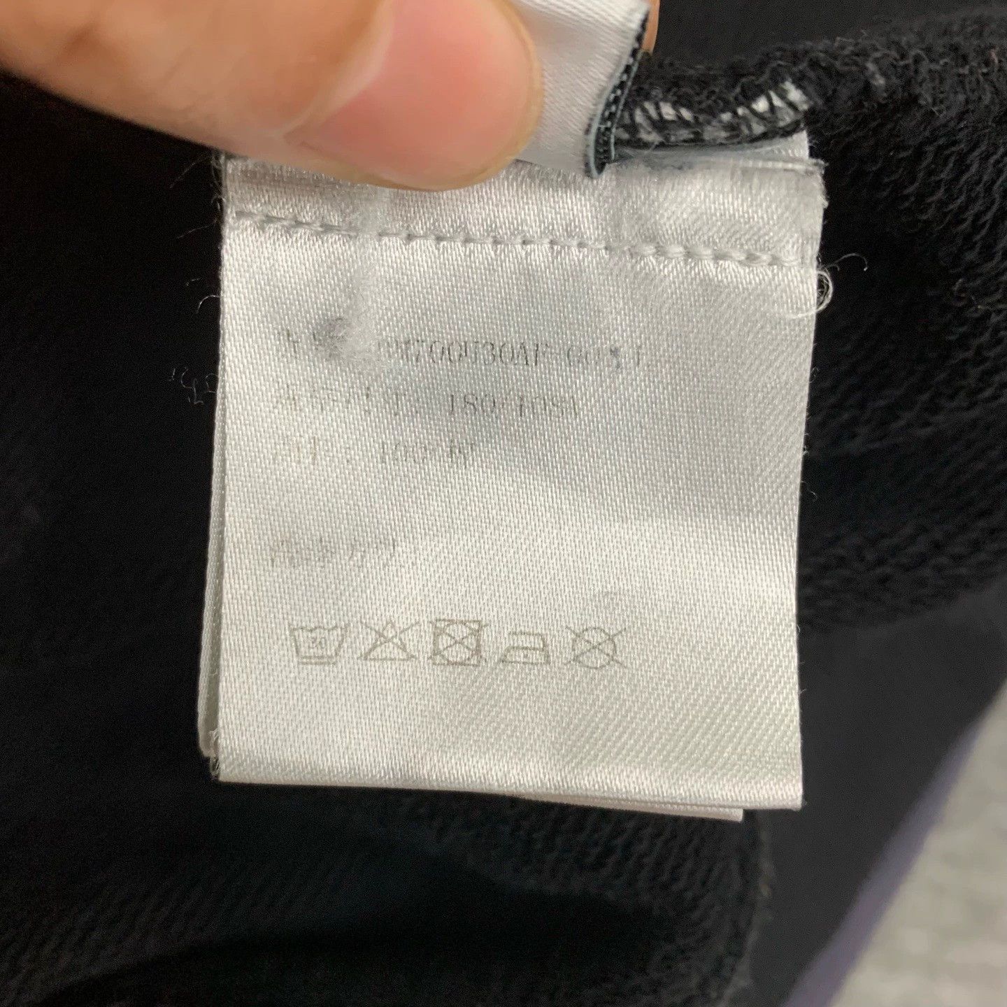 Givenchy givenchy black faded logo sweatshirt Size US L / EU 52-54 / 3 - 7 Thumbnail
