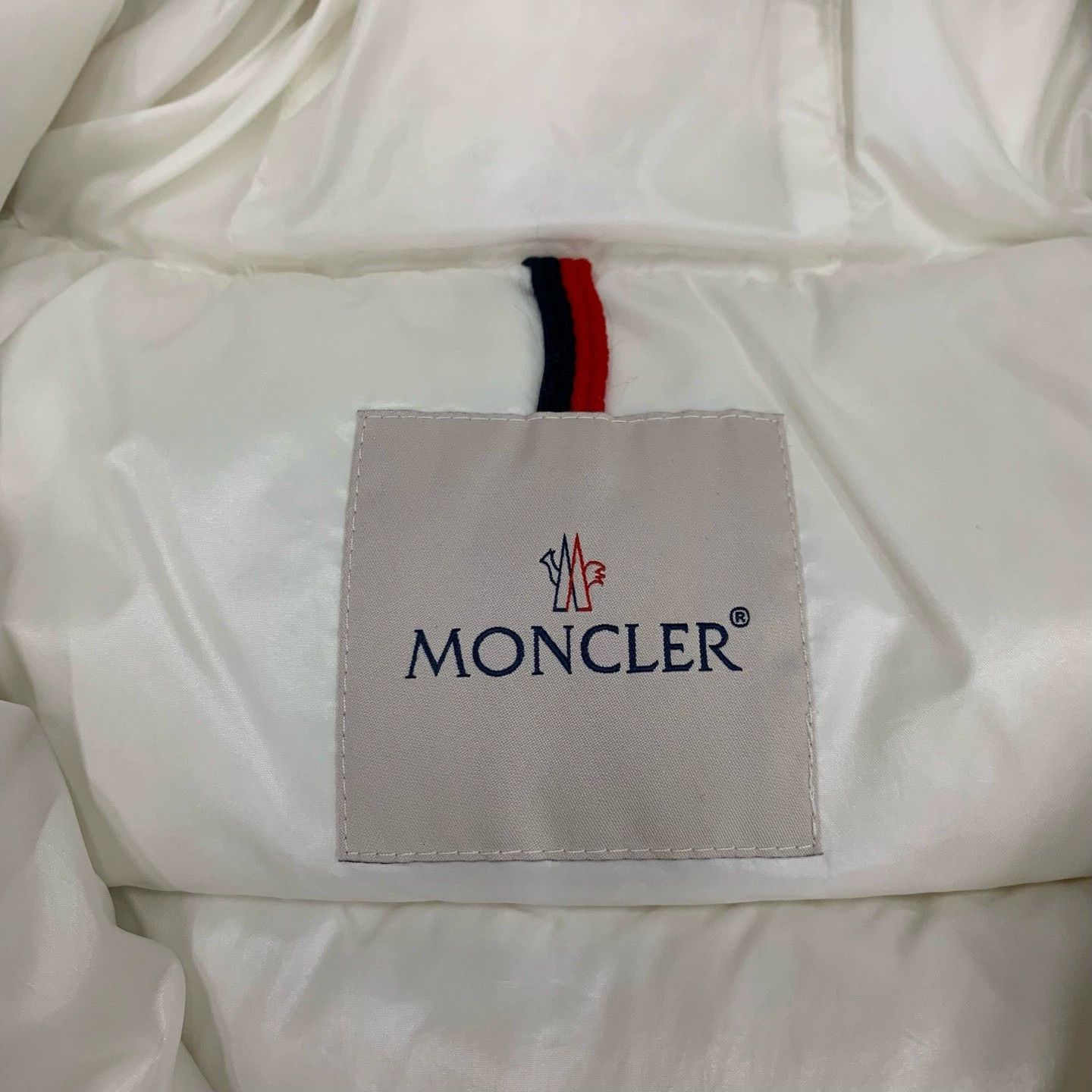 Moncler Moncler Laiche White Fur Collar Down Jacket Size S / US 4 / IT 40 - 6 Thumbnail