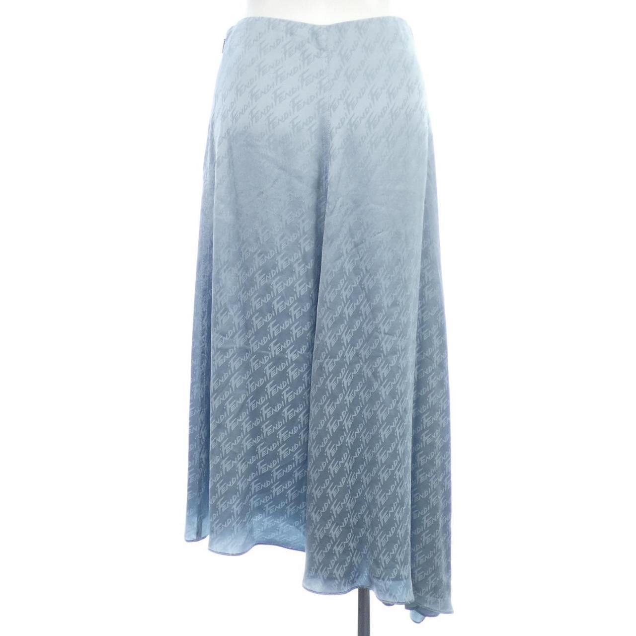 Fendi Fendi Fendi FQ7226 AJDO Silk Skirt Others Skirts FQ7226AJDO DUTY FREE for USA Size ONE SIZE - 2 Thumbnail